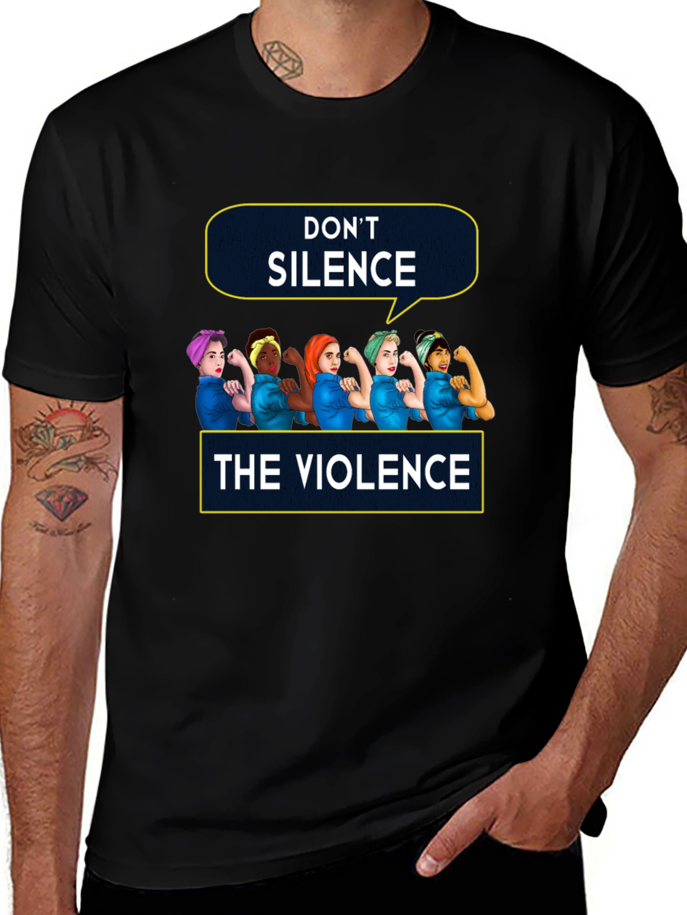 Dont Silence the Violence Graphic Tee
