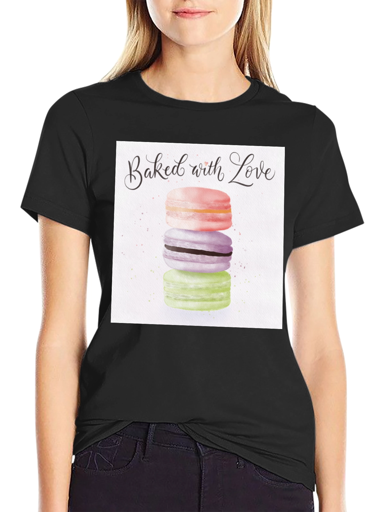 Baked With Love Macarons T-Shirt