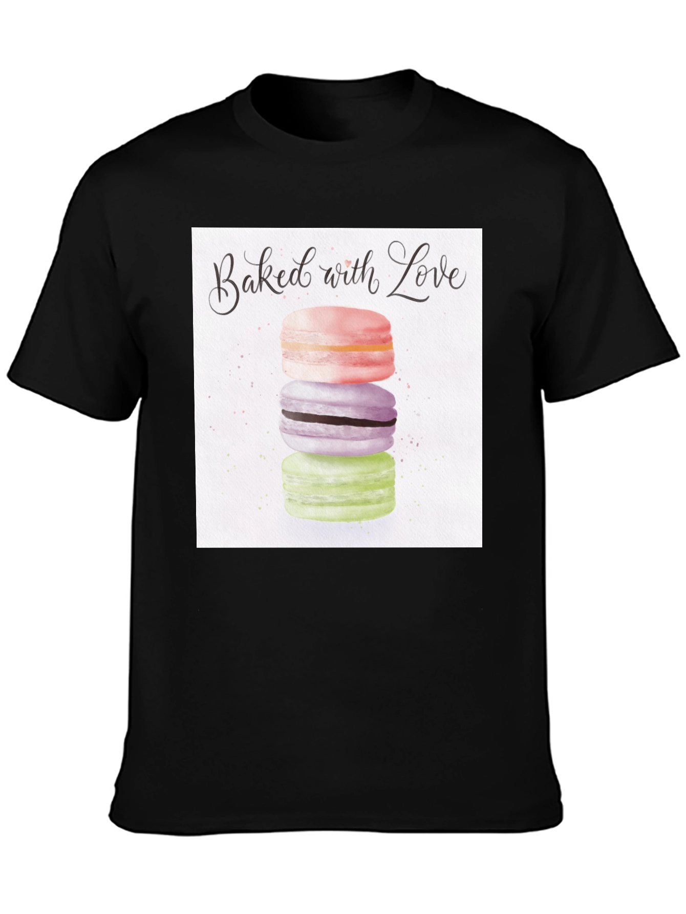 Baked With Love Macarons T-Shirt