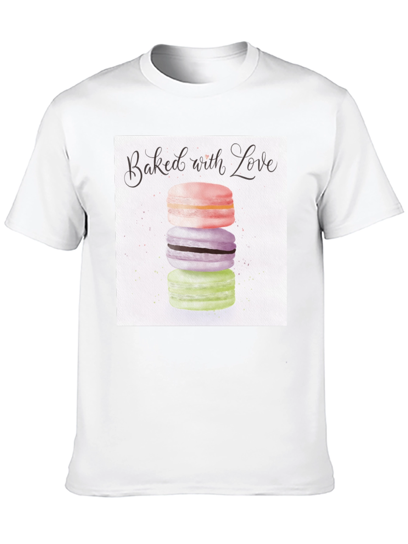 Baked With Love Macarons T-Shirt