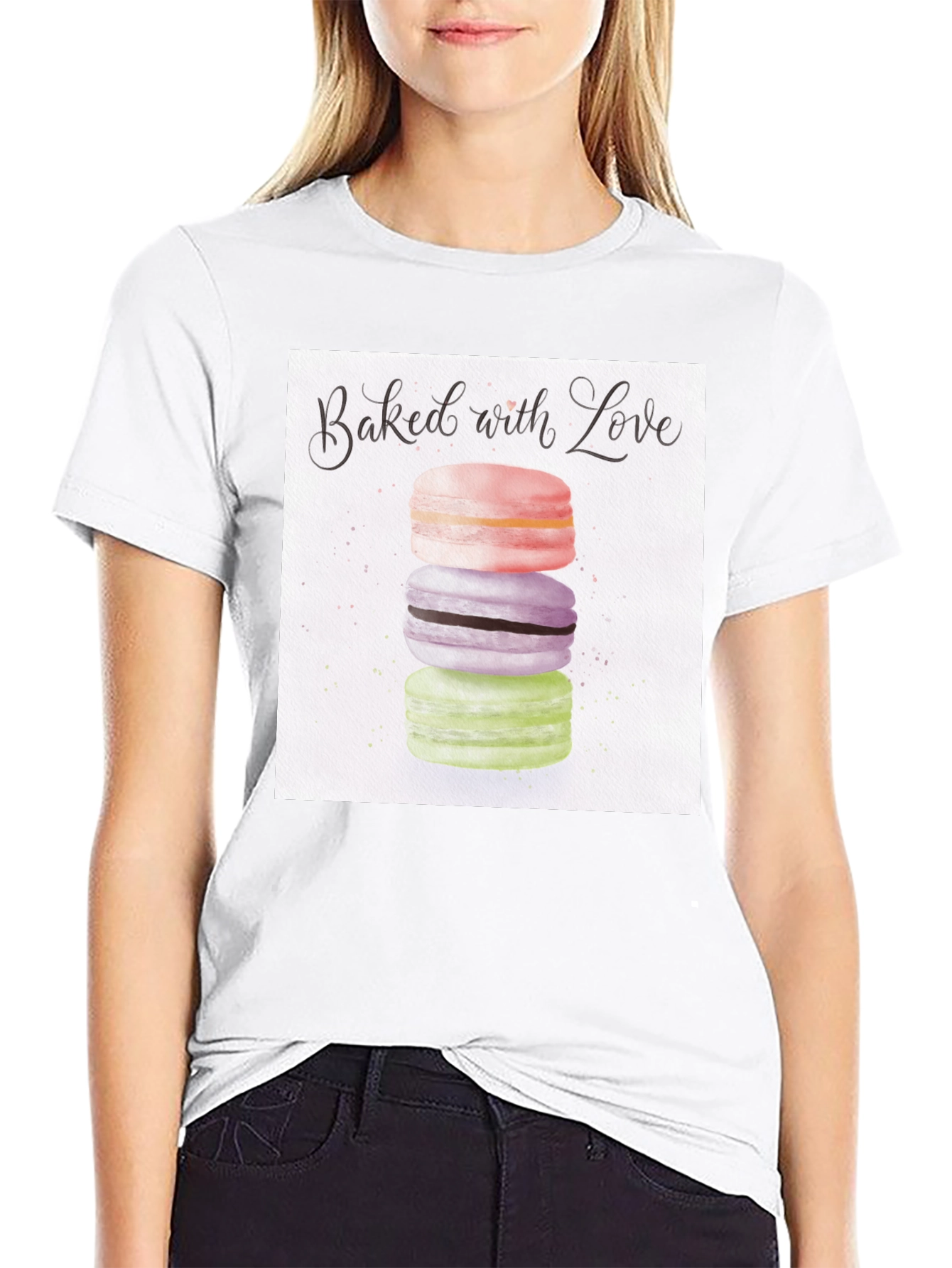 Baked With Love Macarons T-Shirt