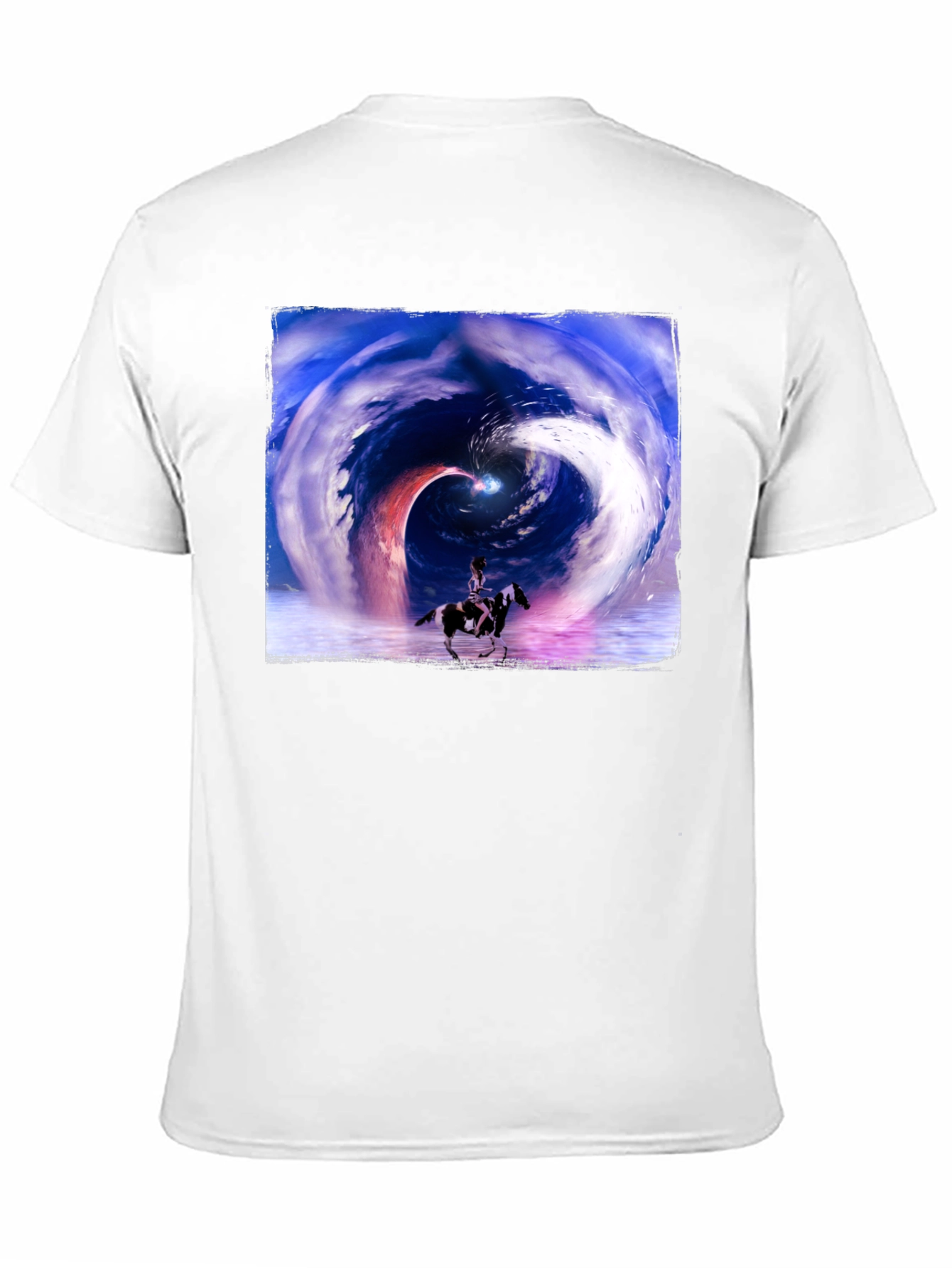 Cosmic Horse T-Shirt - Black Graphic Tee