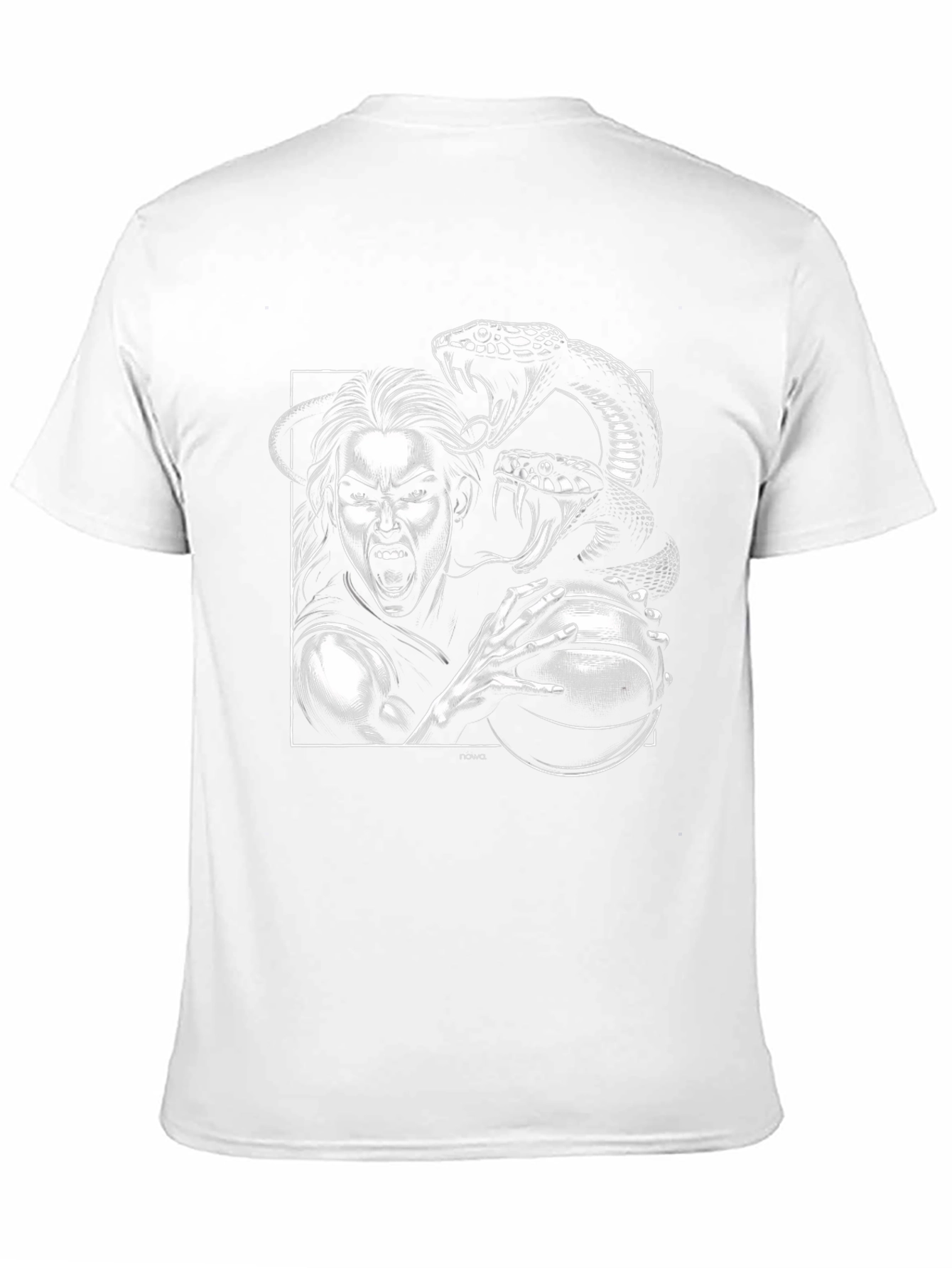 Basketball Snake Graphic Black T-Shirt