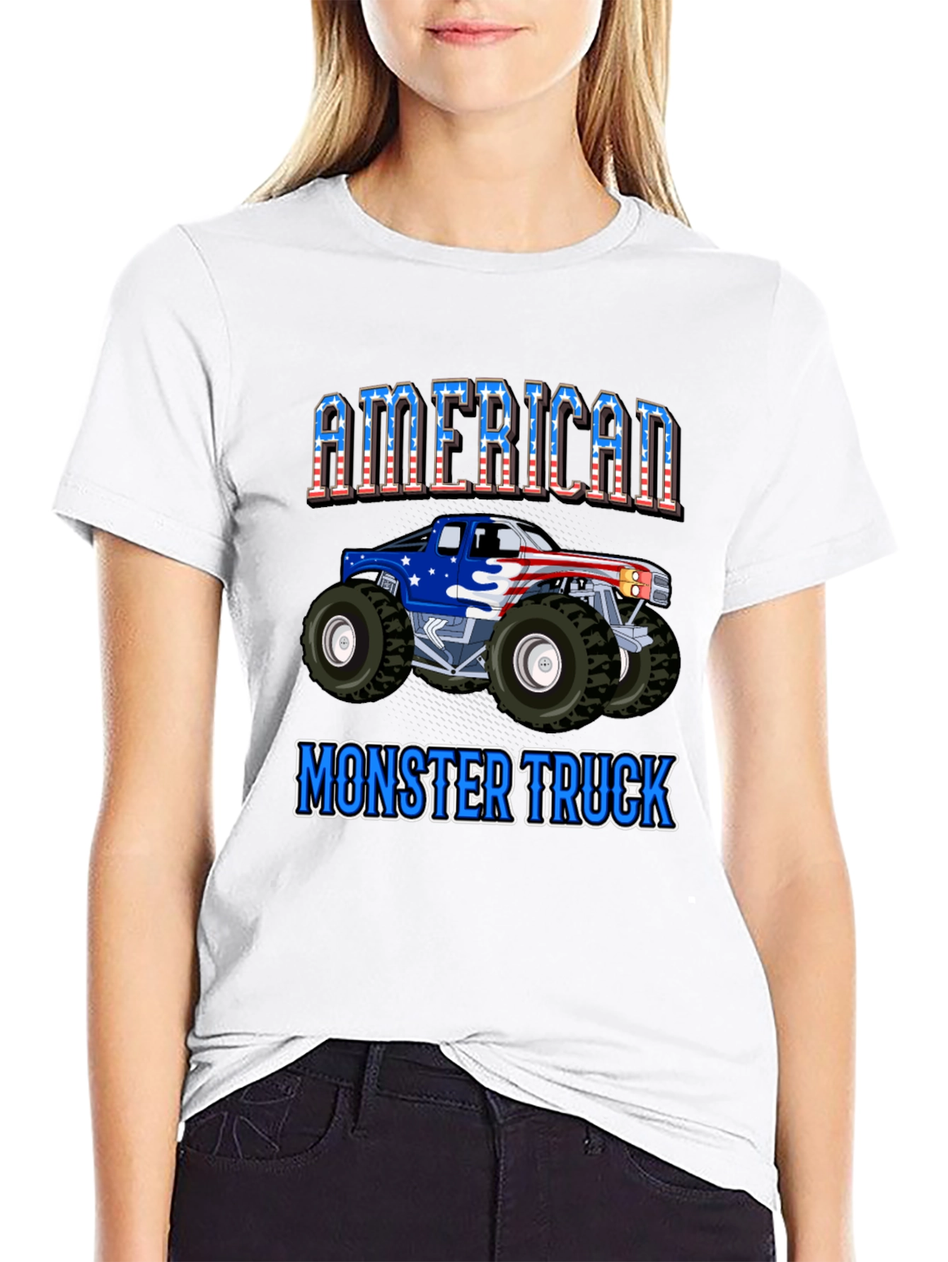 American Monster Truck T-Shirt