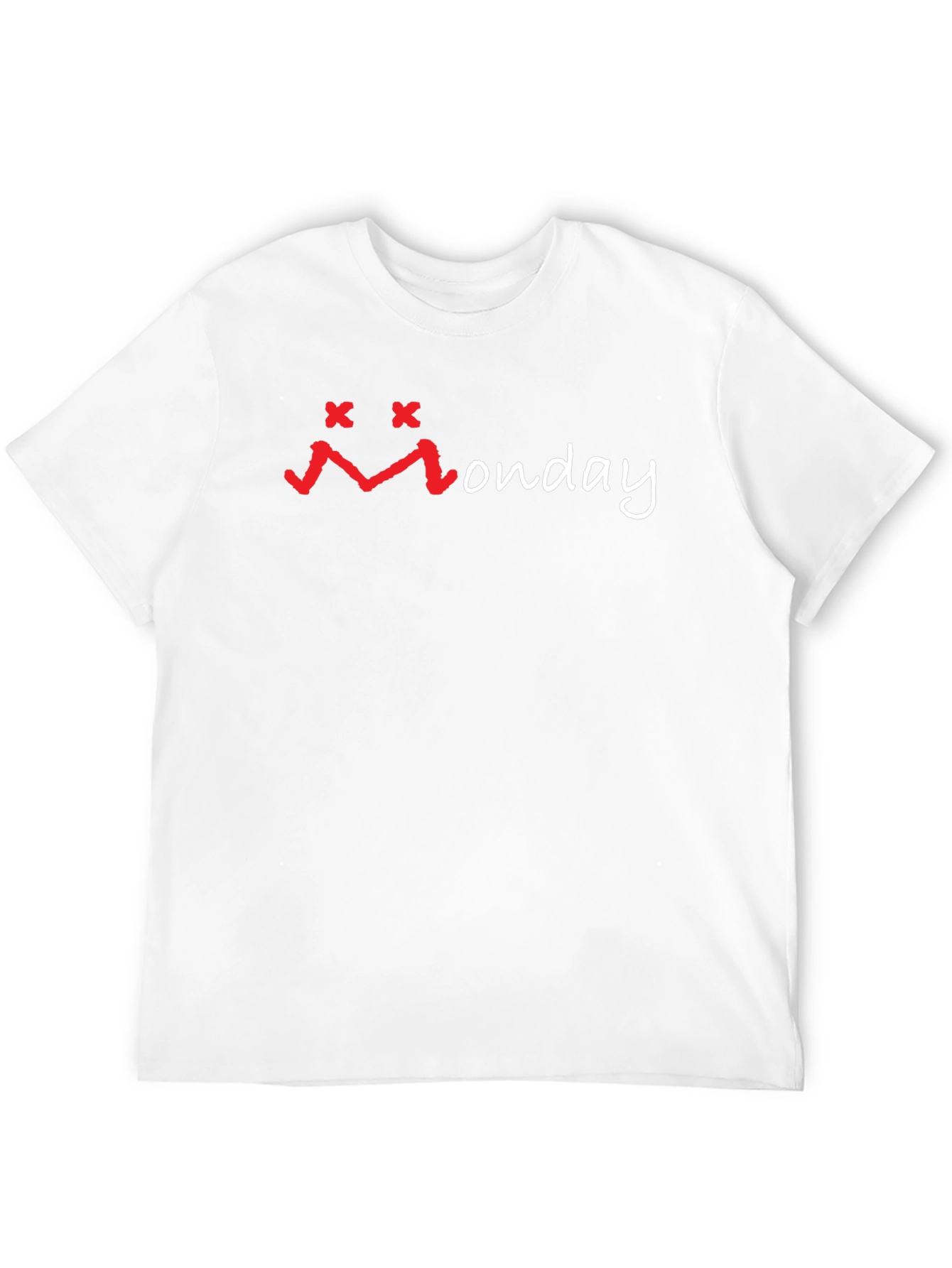 Monday Graphic Black T-Shirt - Soft Cotton Blend