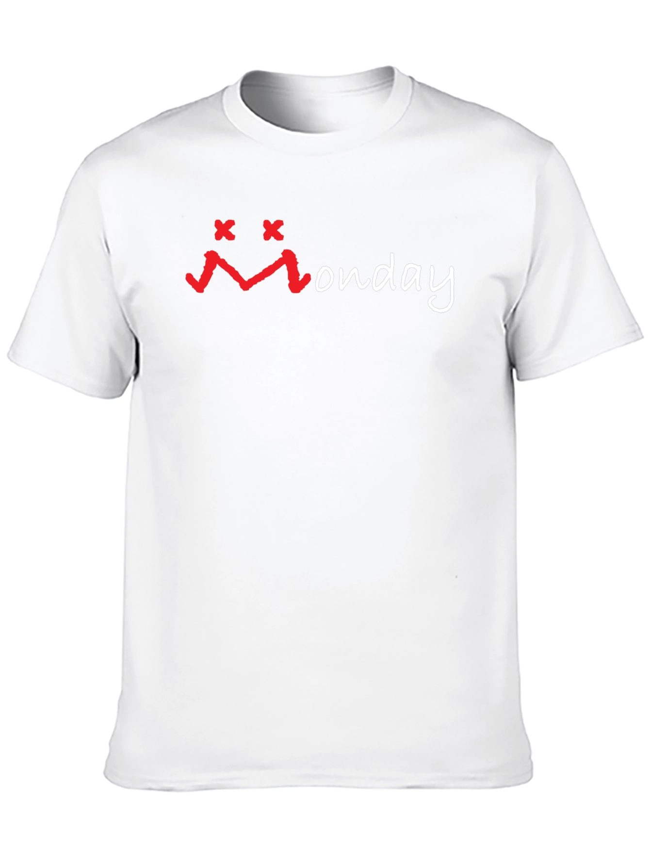 Monday Graphic Black T-Shirt - Soft Cotton Blend