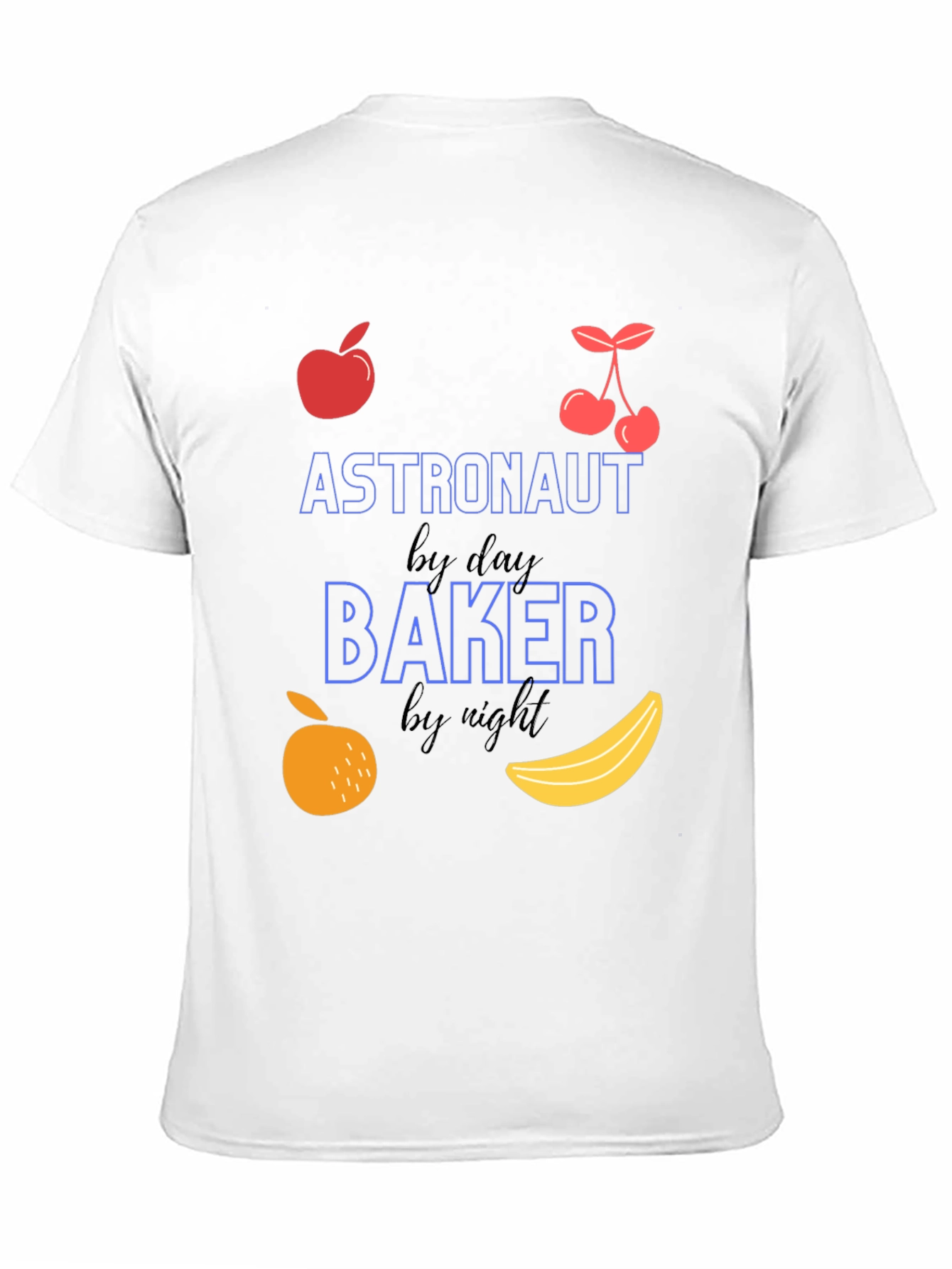 Astronaut by Day Baker by Night Graphic T-Shirt