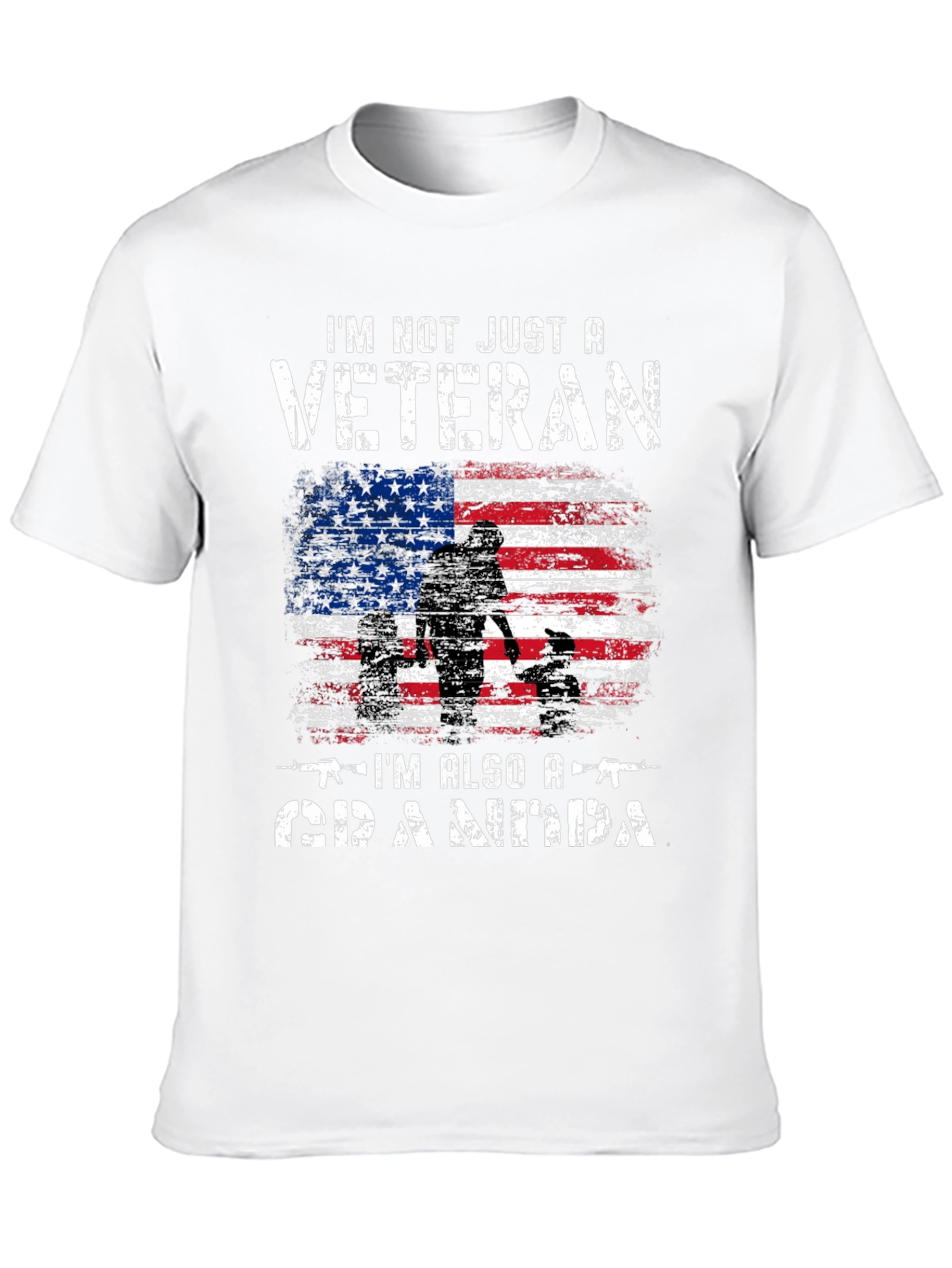 Veteran Grandpa Graphic T-Shirt