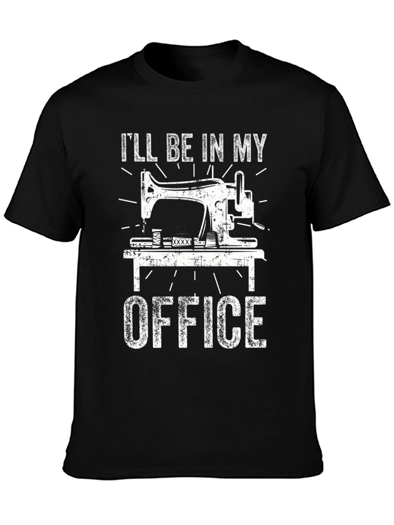 Sewing Office T-Shirt - Ill Be in My Office