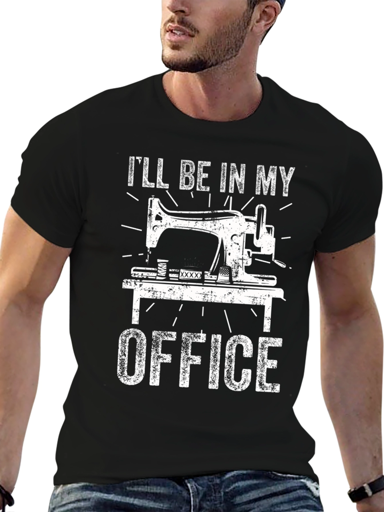 Sewing Office T-Shirt - Ill Be in My Office
