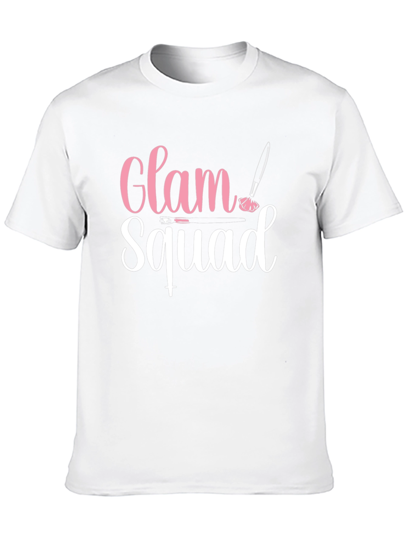 Glam Squad Graphic T-Shirt - Makeup Artist Tee