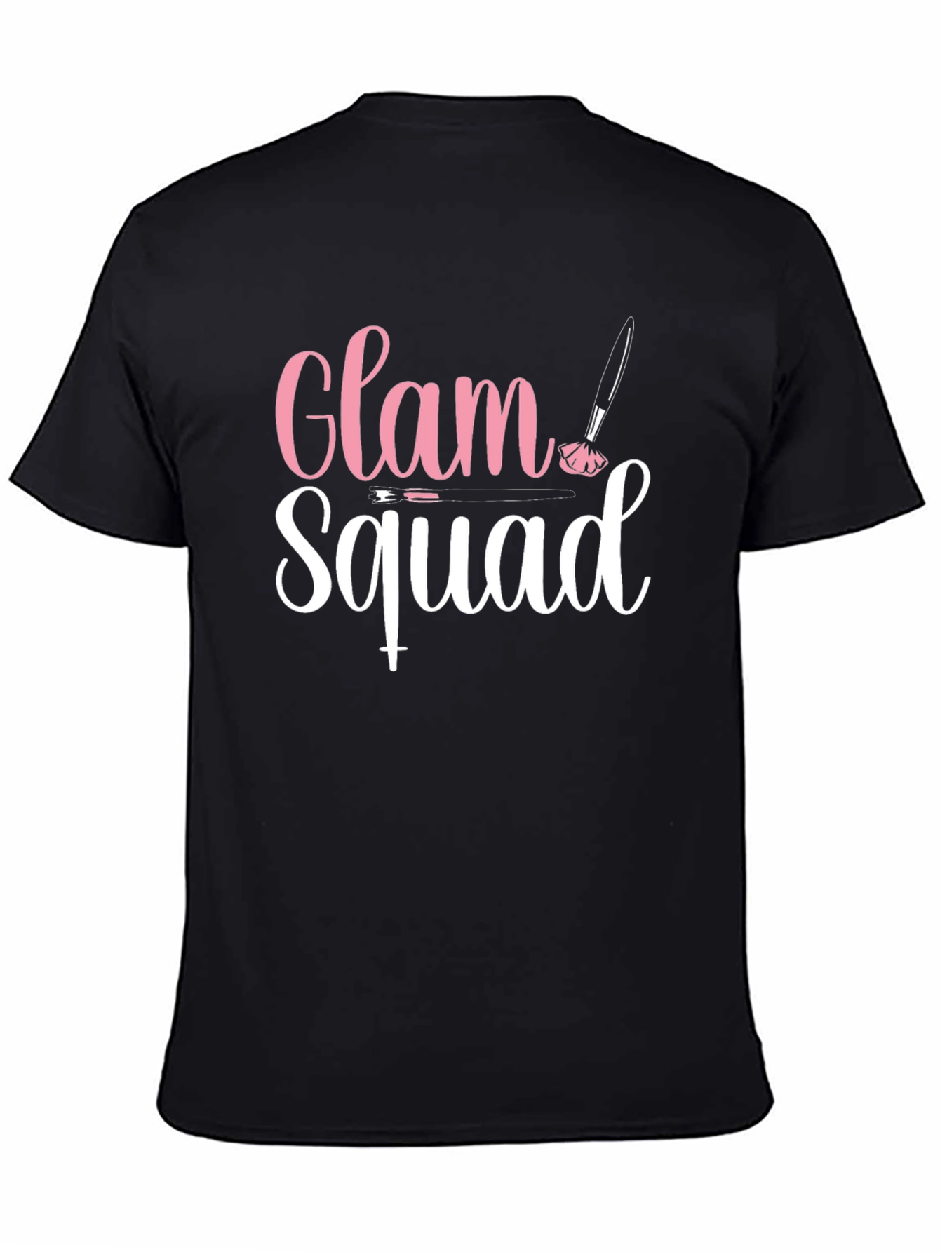Glam Squad Graphic T-Shirt - Makeup Artist Tee