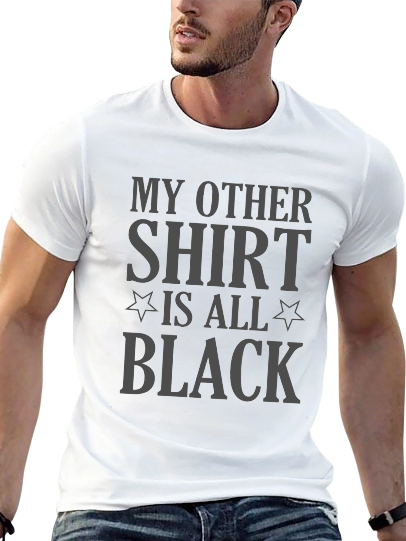 My Other Shirt is All Black Graphic Tee
