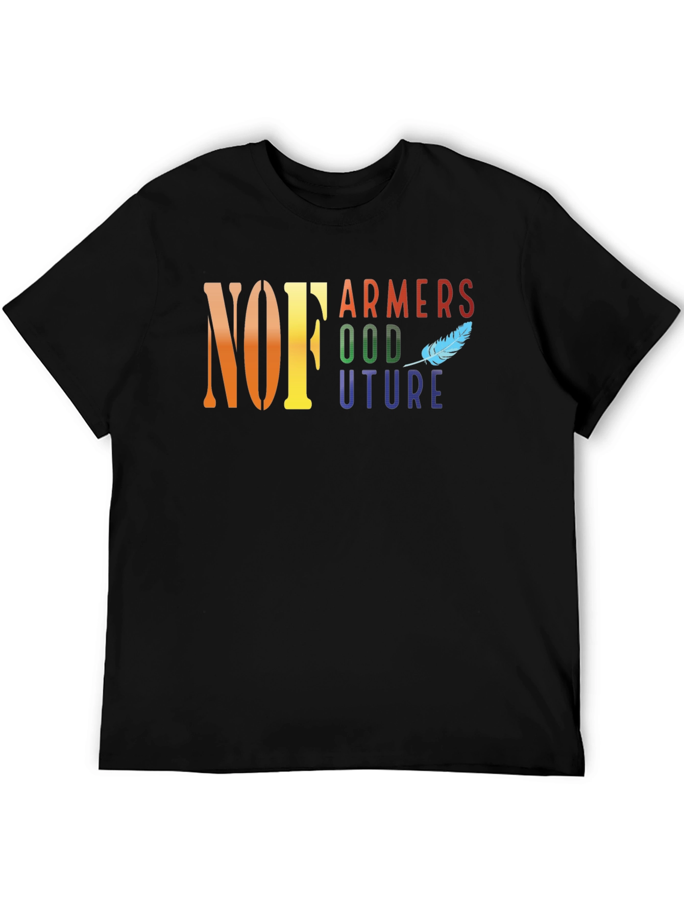 NOFA Farmers Future Black Graphic T-Shirt