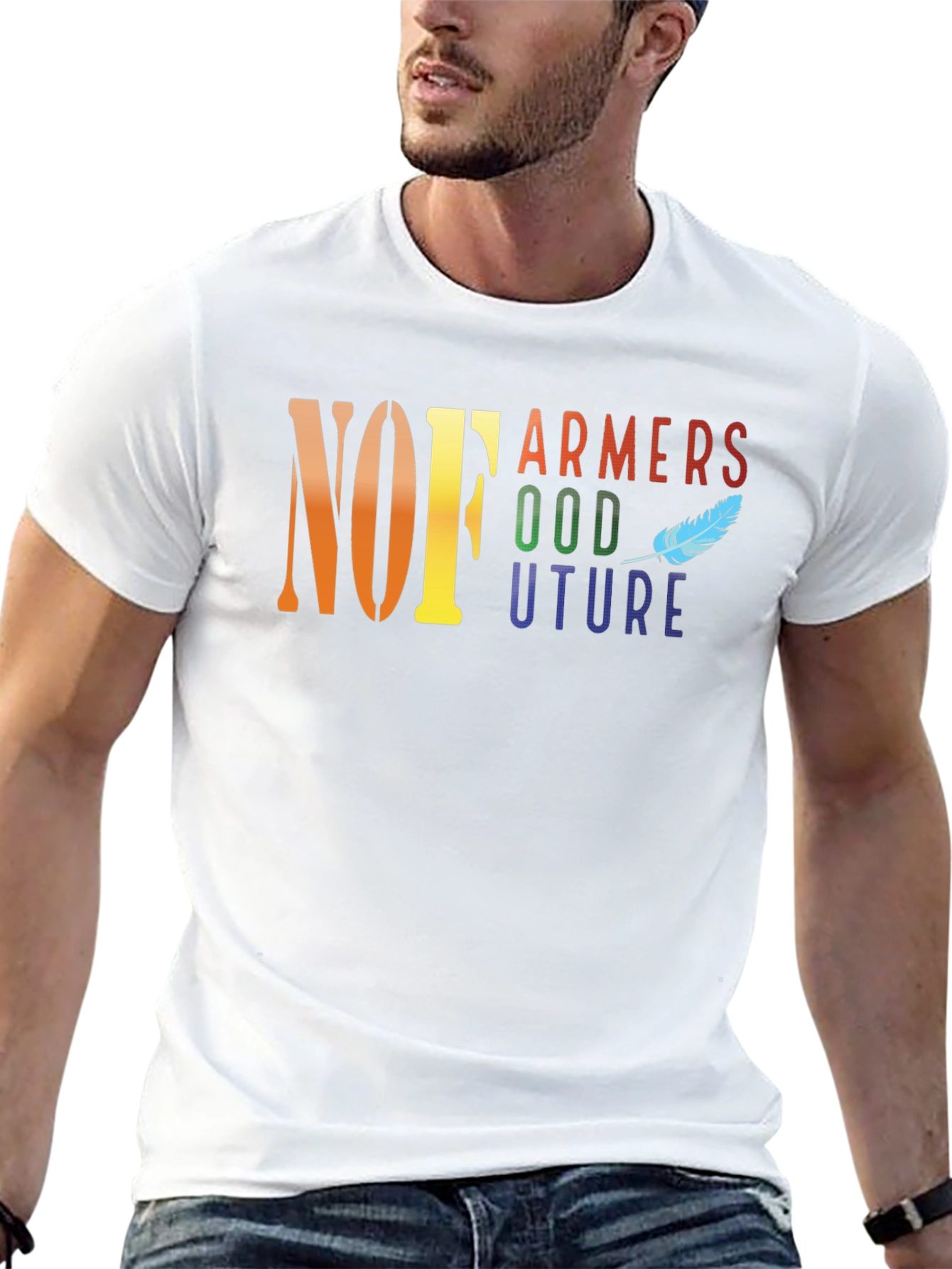 NOFA Farmers Future Black Graphic T-Shirt
