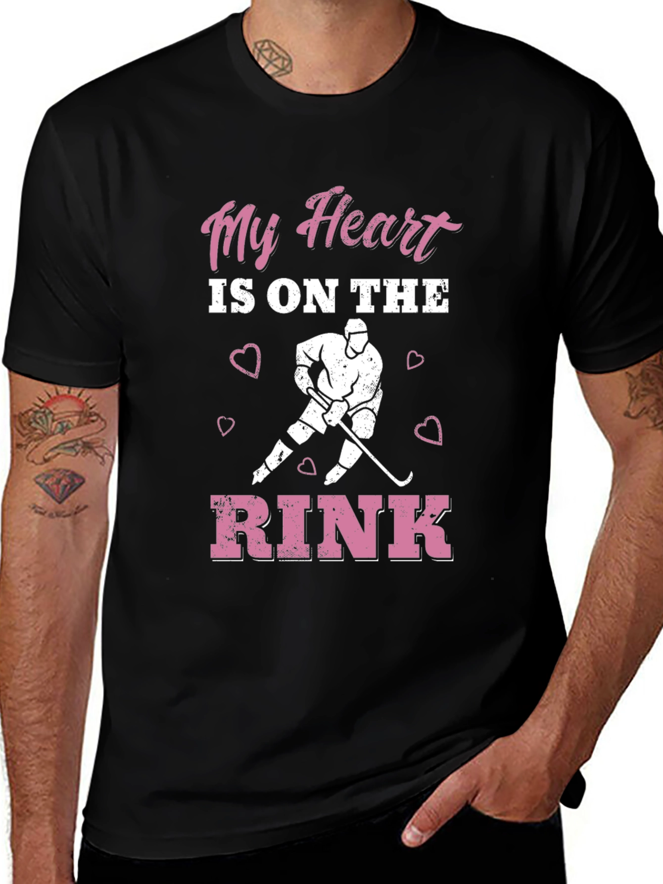 Hockey Heart T-Shirt - Rink Love