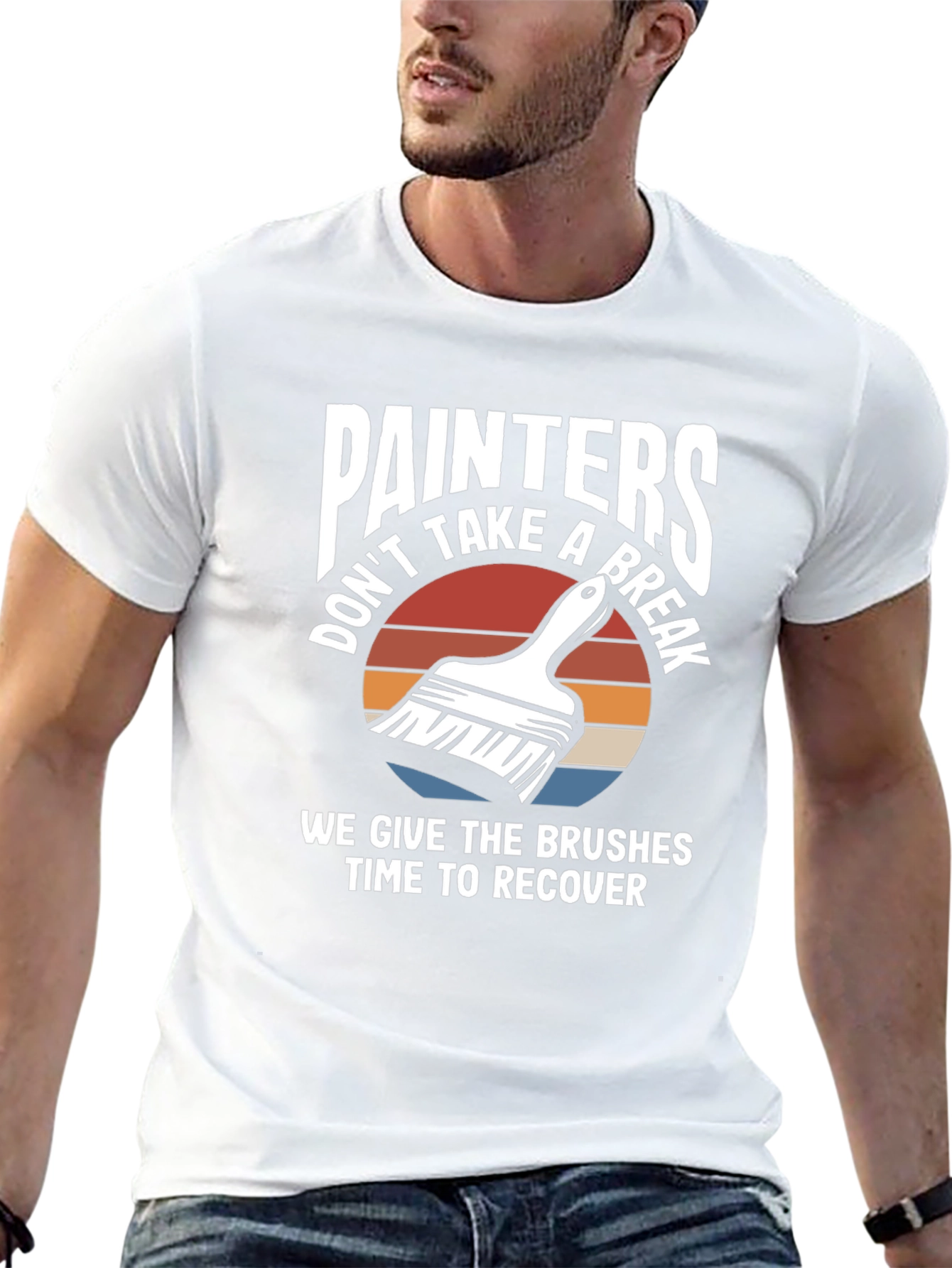 Painters Dont Take A Break Funny Painting T-Shirt