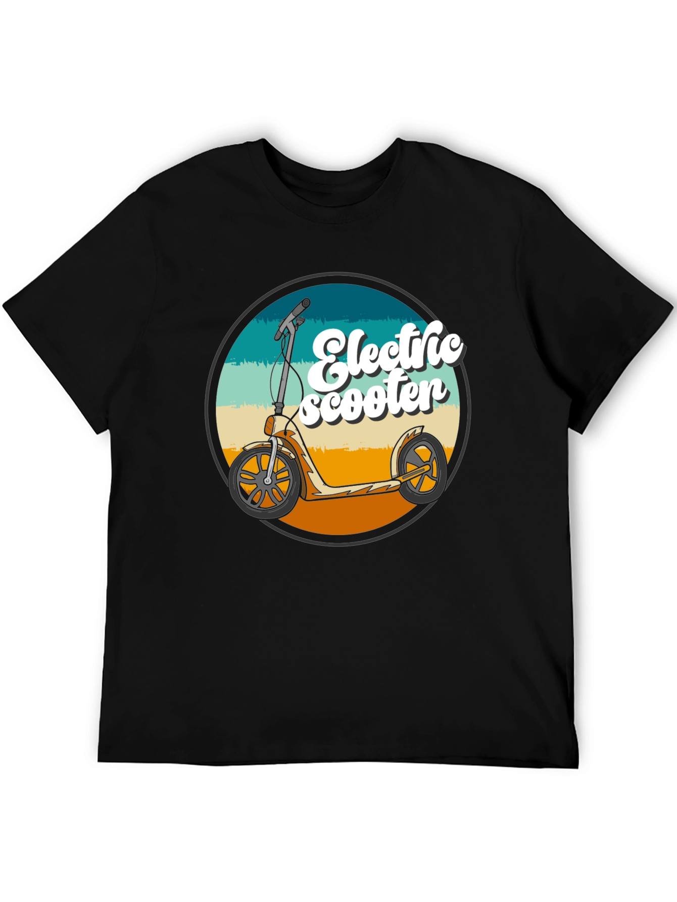 Electric Scooter Retro Style T-Shirt