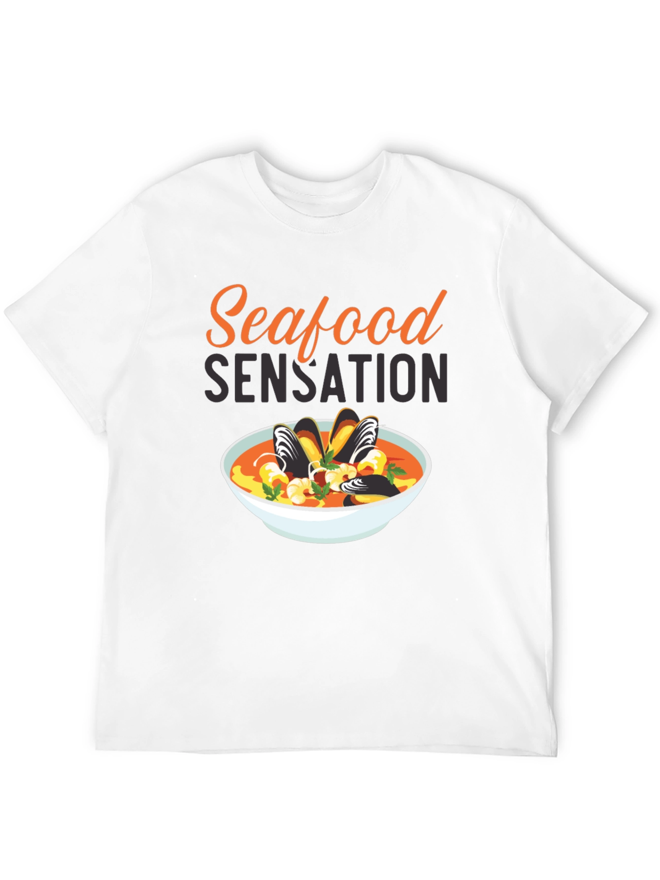 Seafood Sensation Graphic T-Shirt