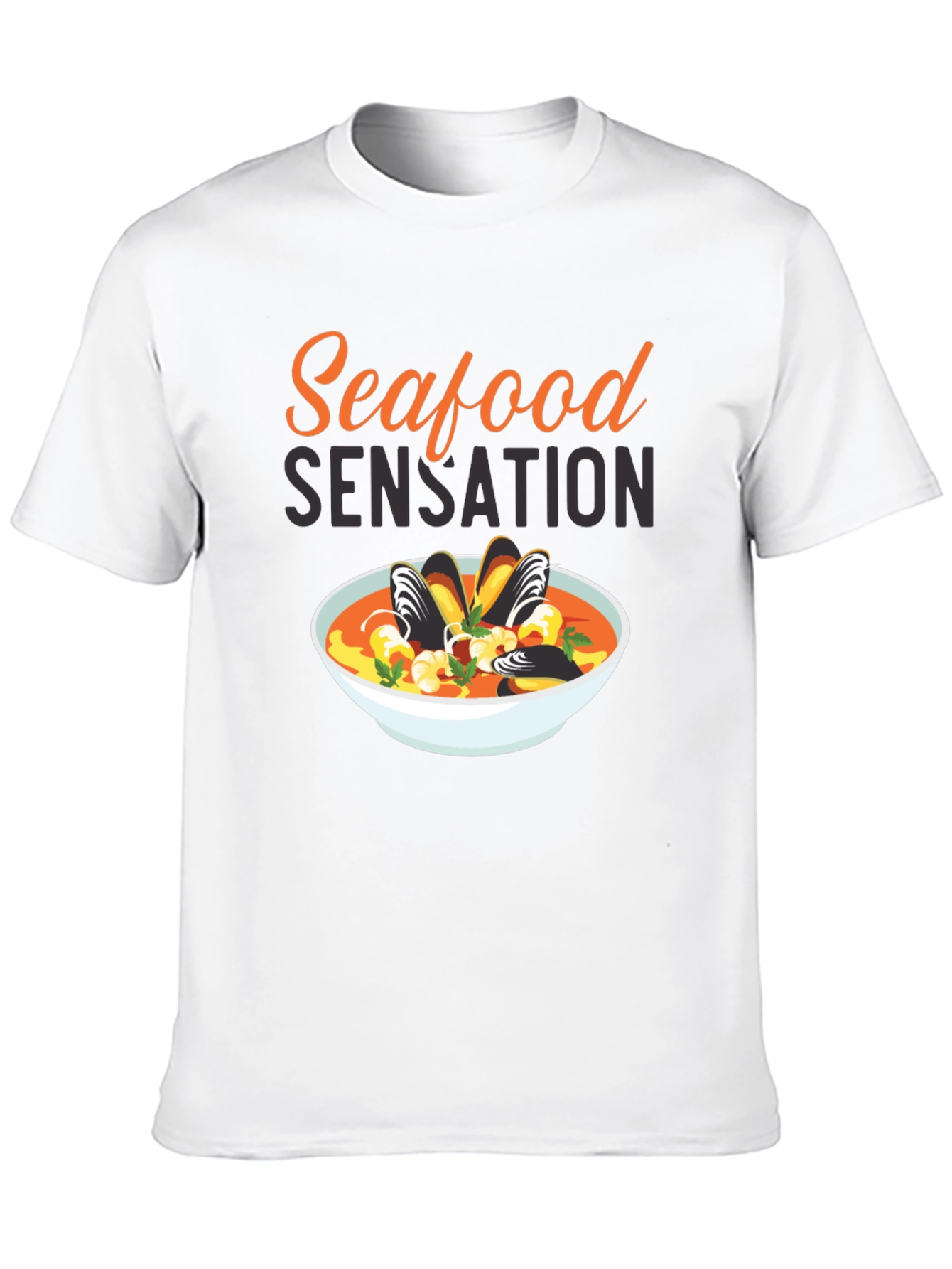 Seafood Sensation Graphic T-Shirt