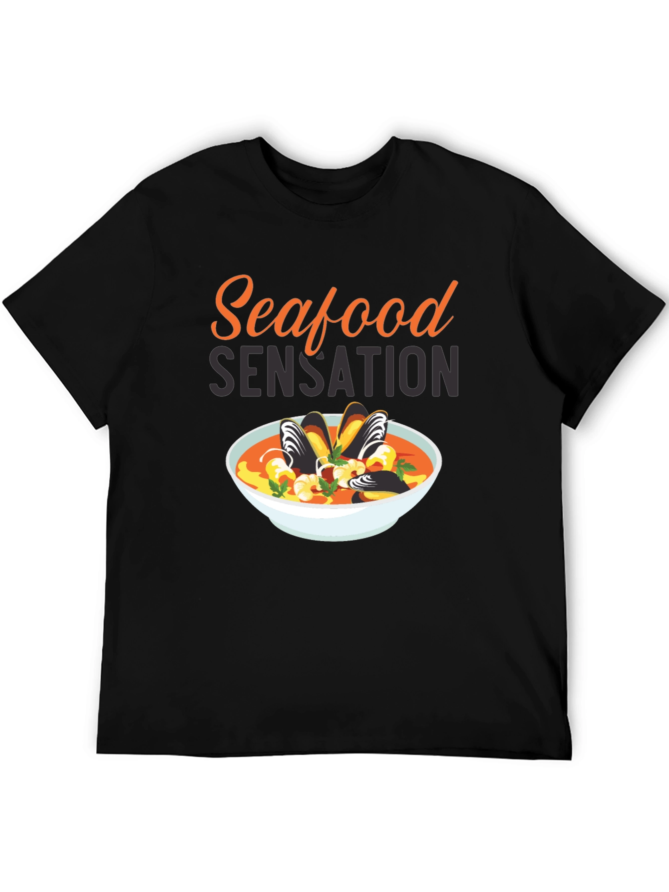 Seafood Sensation Graphic T-Shirt