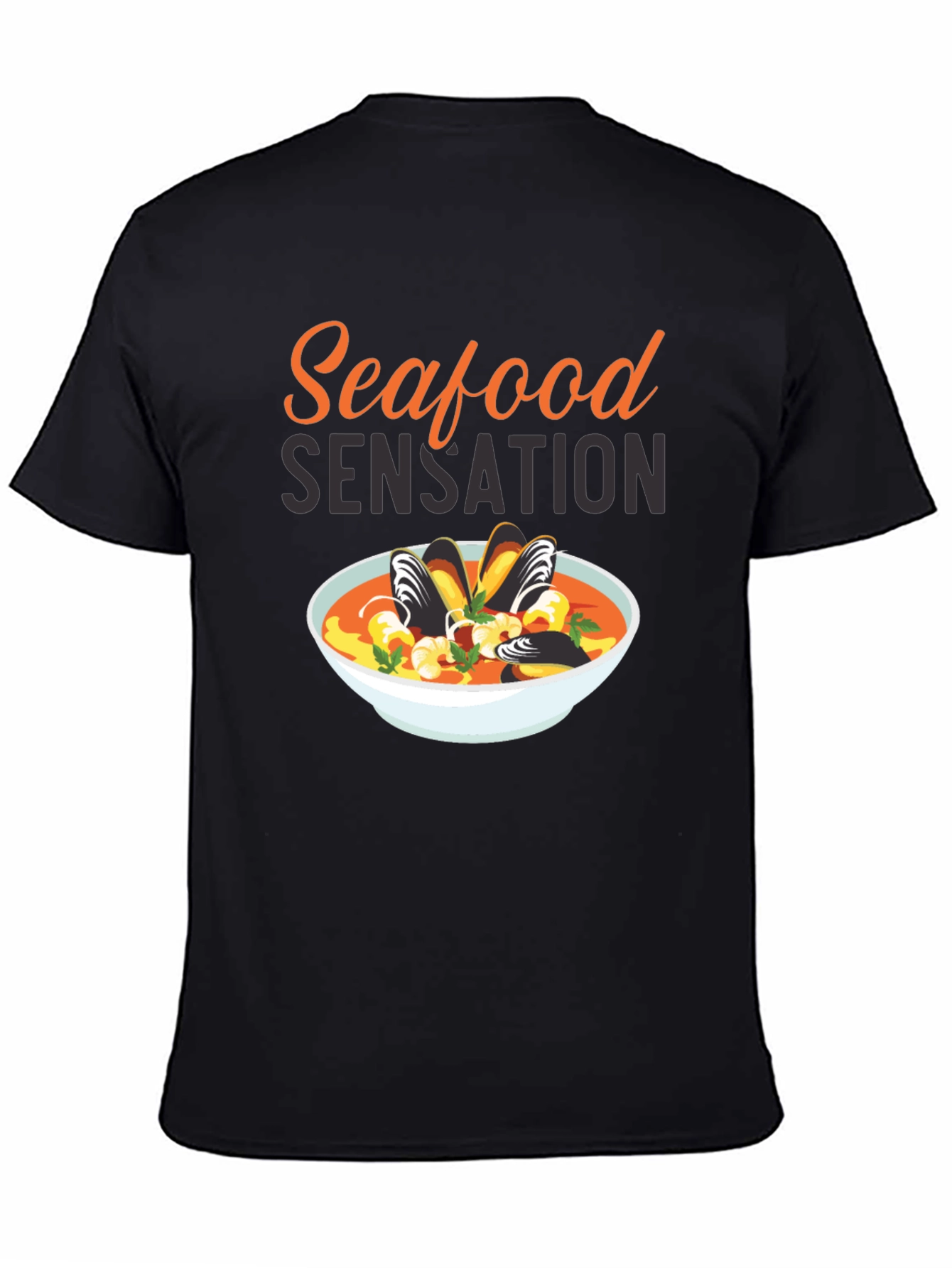 Seafood Sensation Graphic T-Shirt
