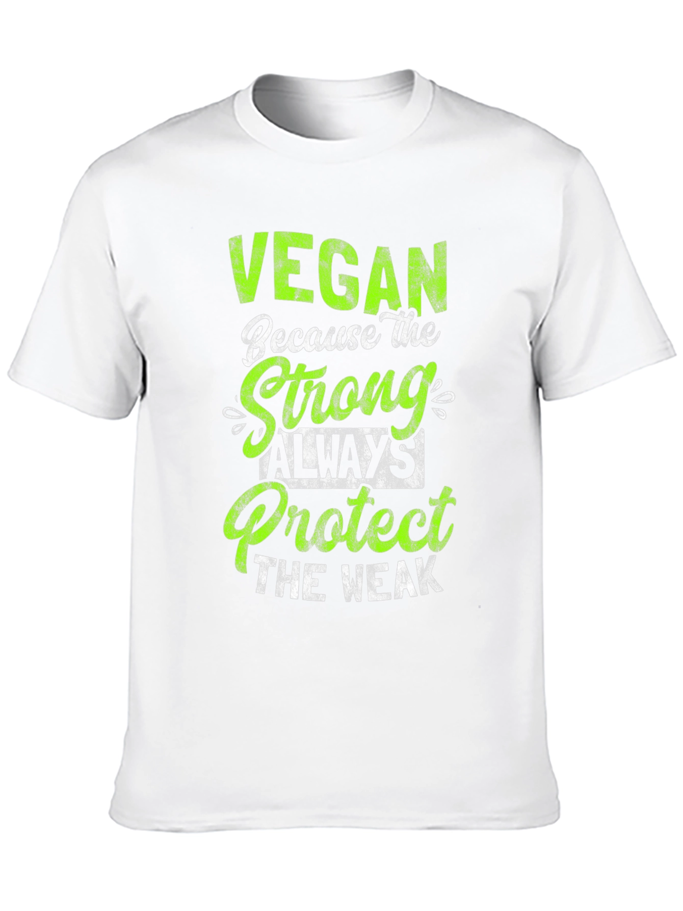 Vegan Strong Protect Graphic T-Shirt