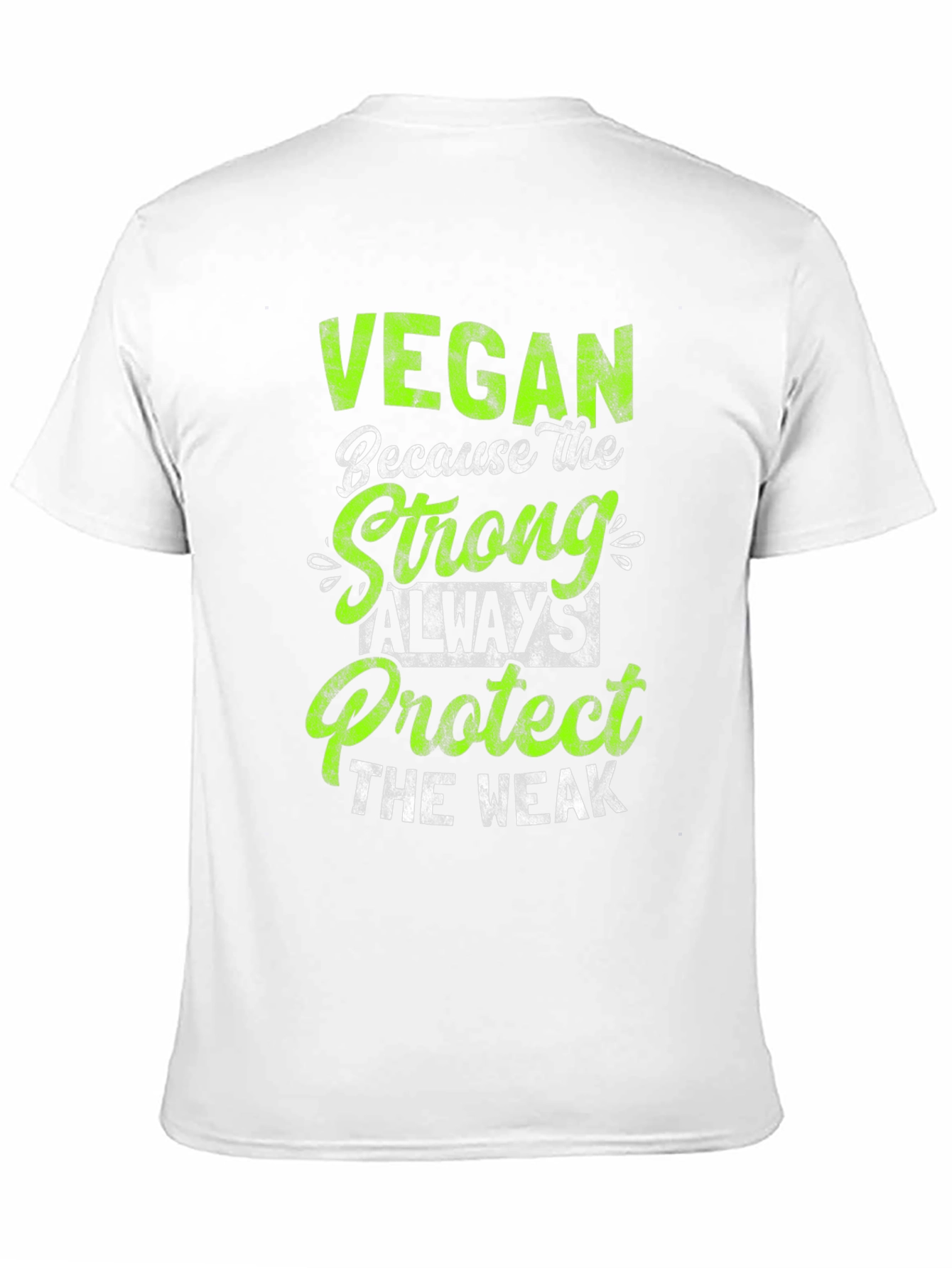 Vegan Strong Protect Graphic T-Shirt