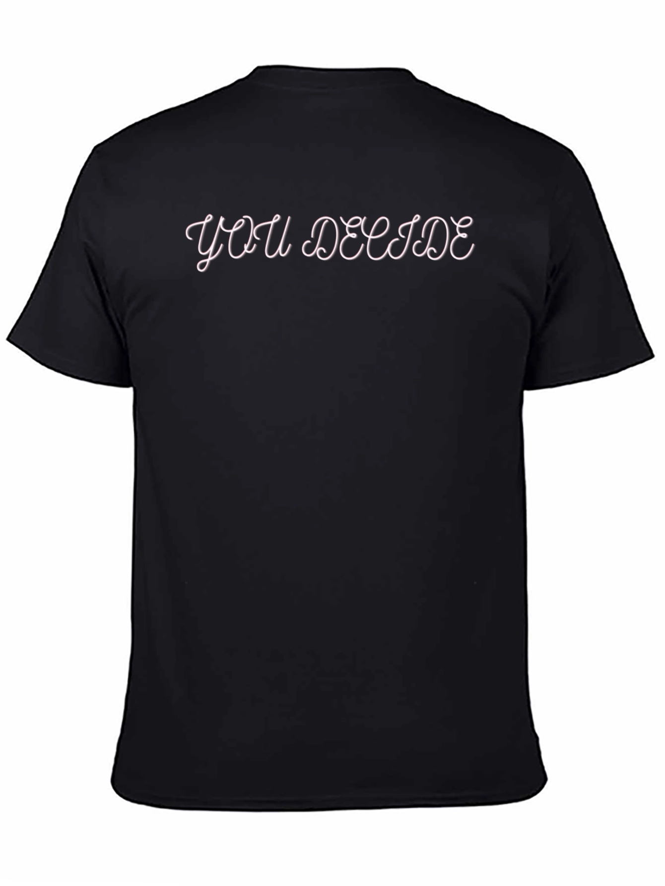 You Decide Graphic Print Tee - Stylish Casual Wear
