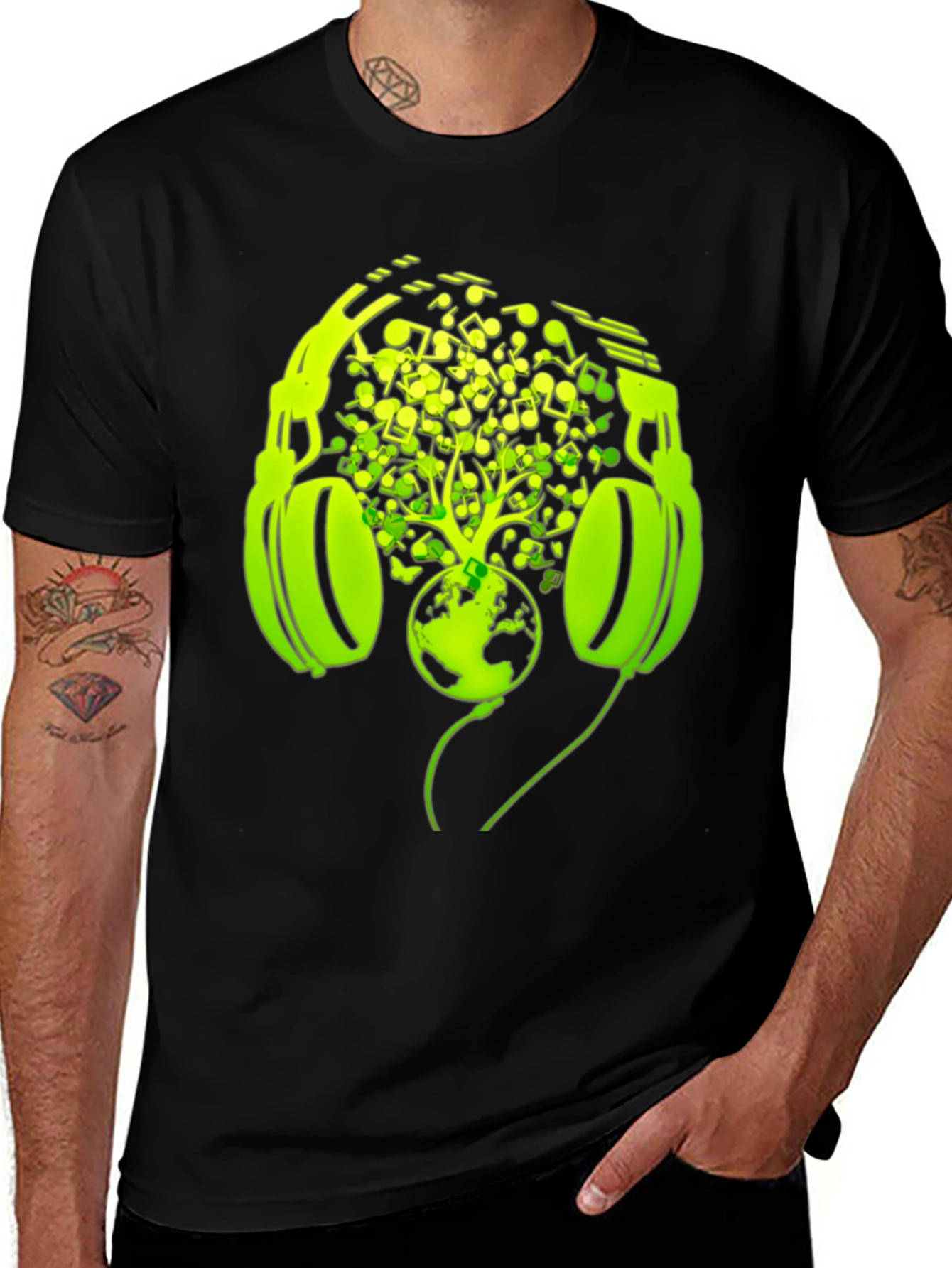 Musical World Graphic T-Shirt