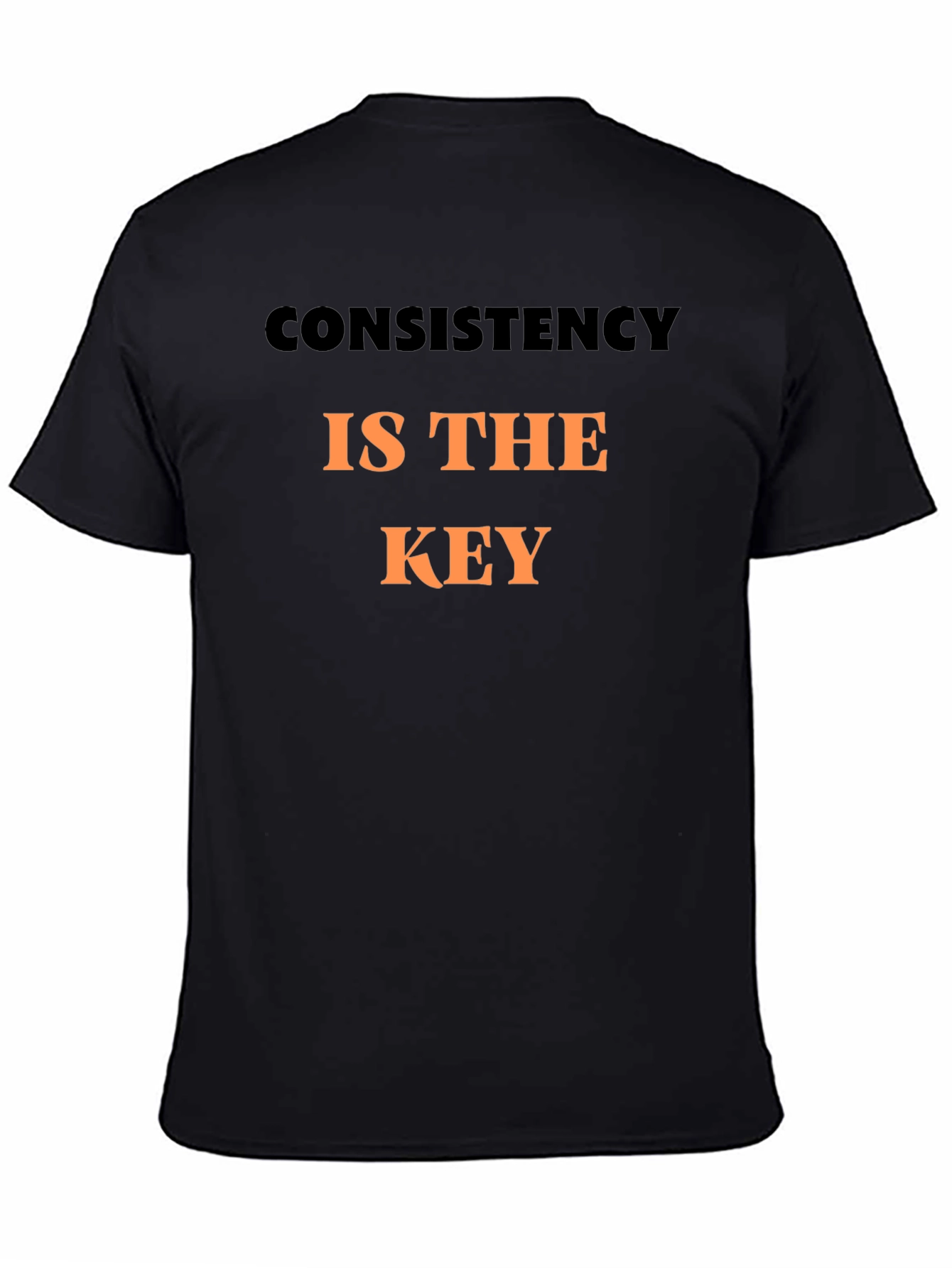Consistency is Key Black T-Shirt