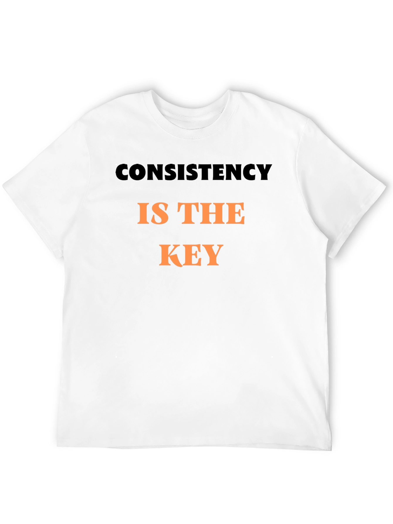Consistency is Key Black T-Shirt