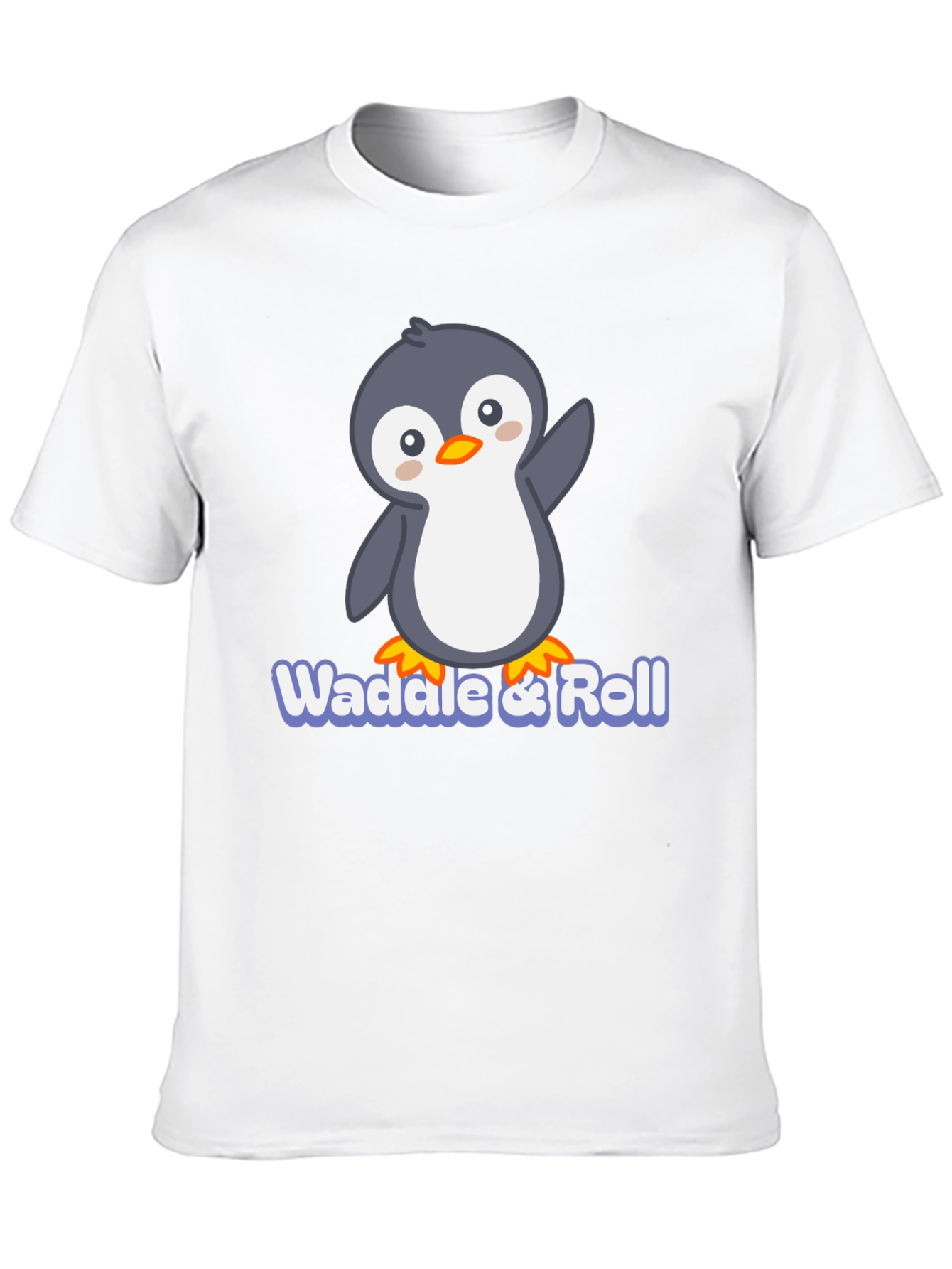 Waddle & Roll Penguin T-Shirt