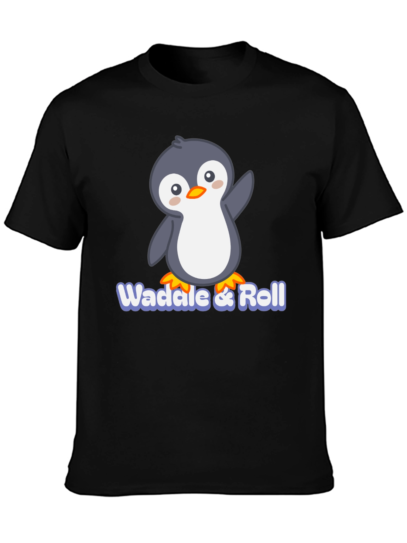 Waddle & Roll Penguin T-Shirt