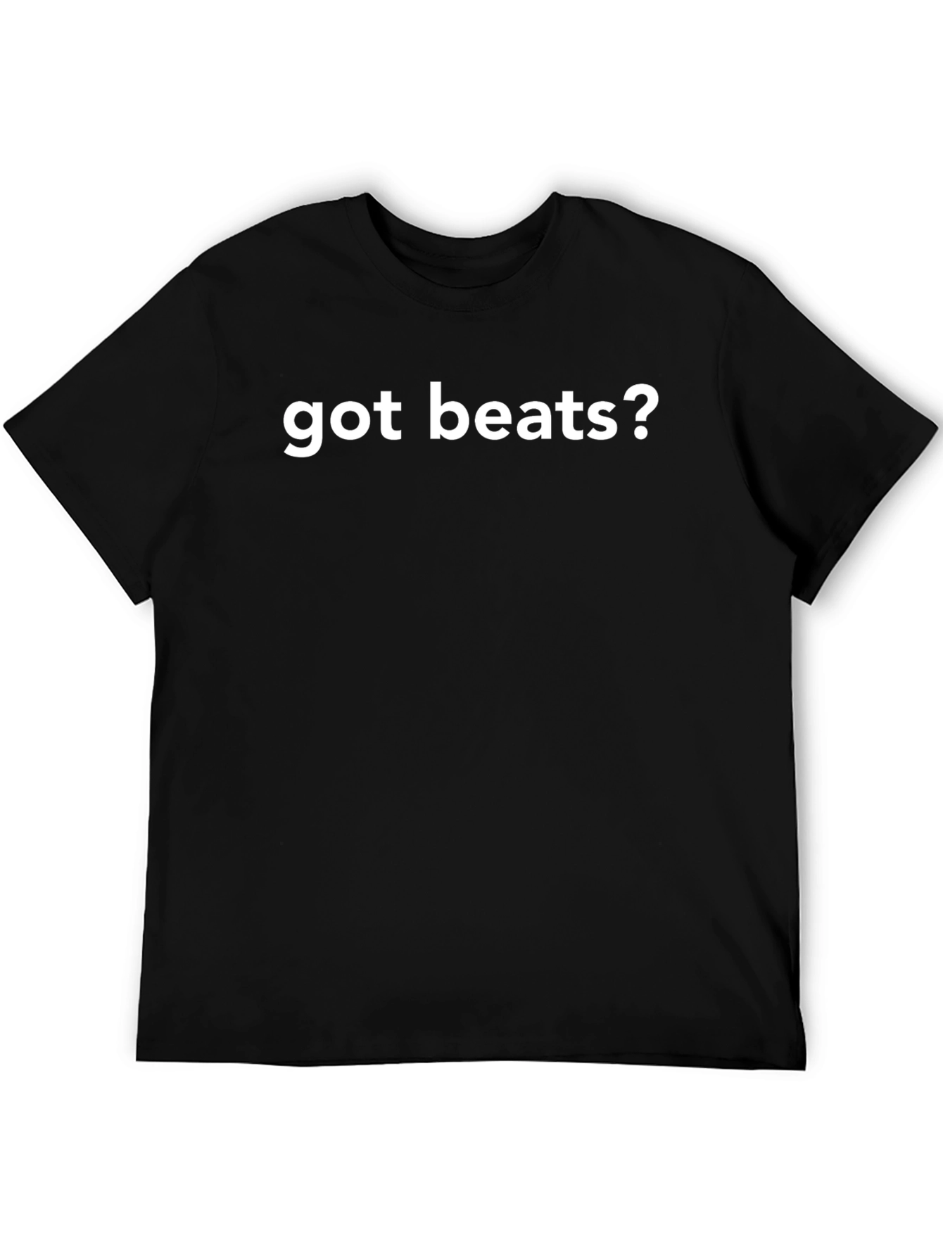 Got Beats? Black Graphic Tee