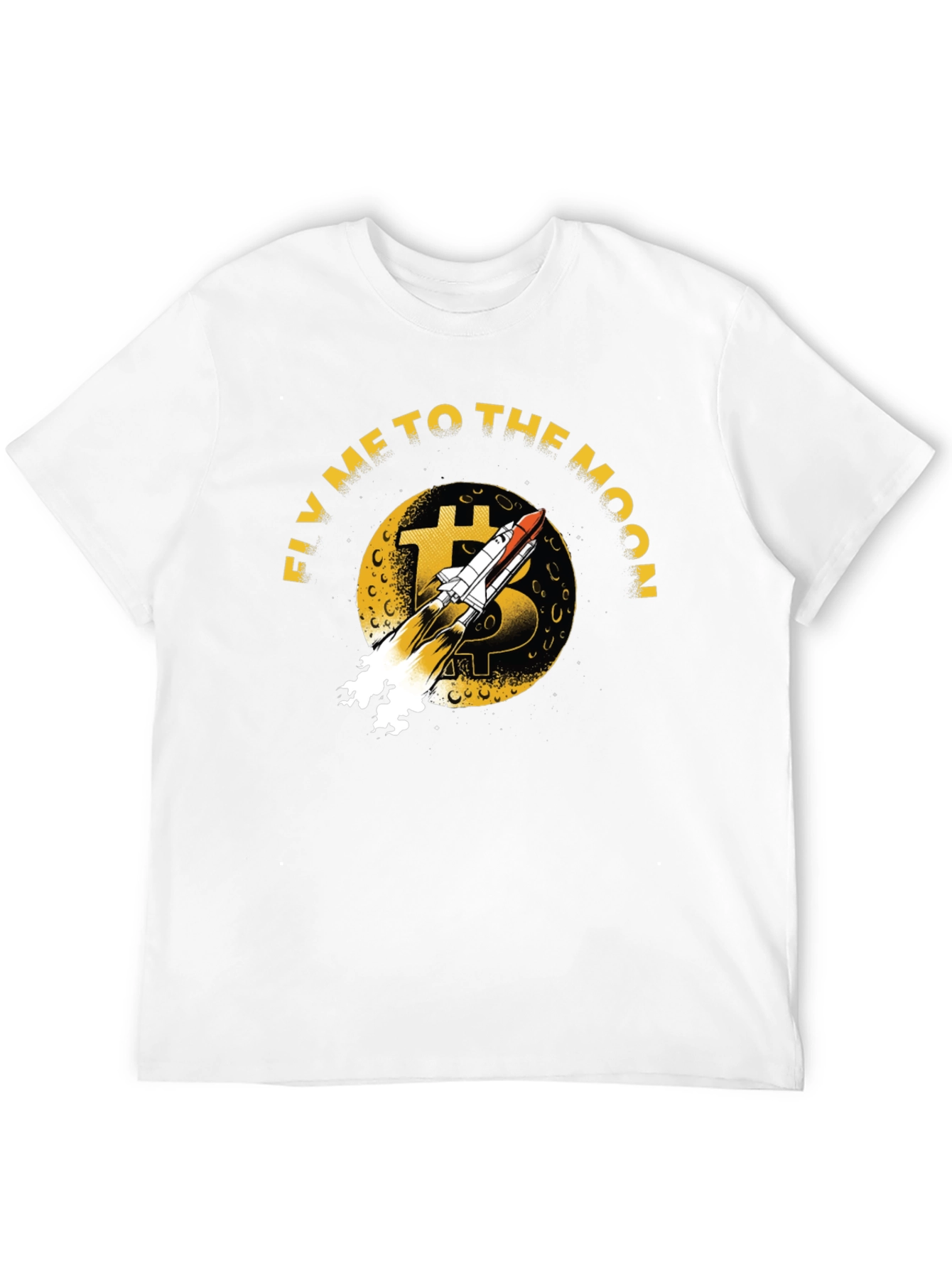 Fly Me To The Moon Bitcoin T-Shirt
