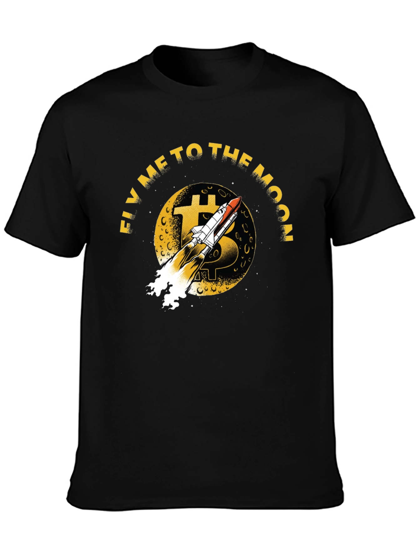 Fly Me To The Moon Bitcoin T-Shirt