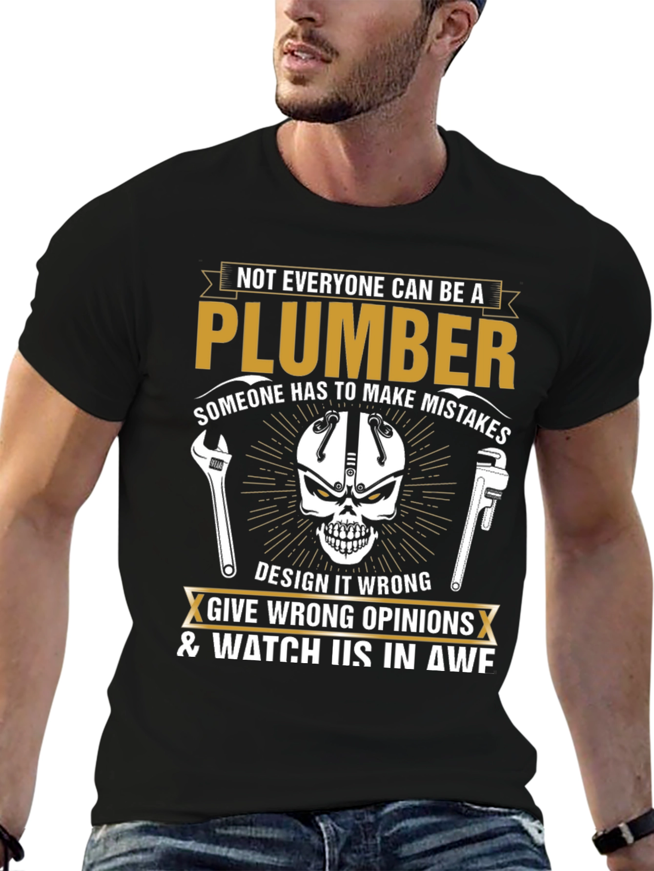 Plumber T-Shirt - Humorous Graphic Tee