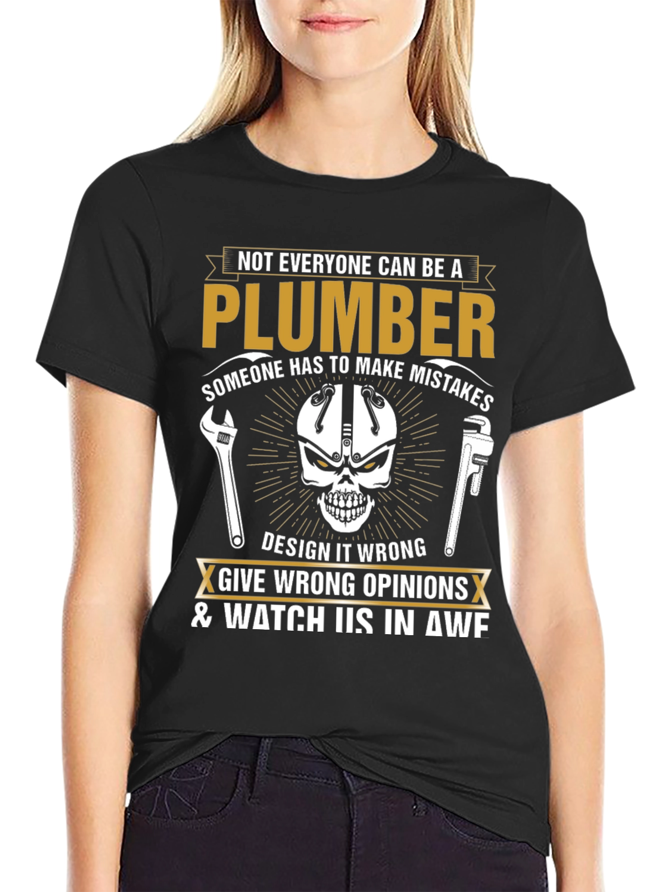 Plumber T-Shirt - Humorous Graphic Tee