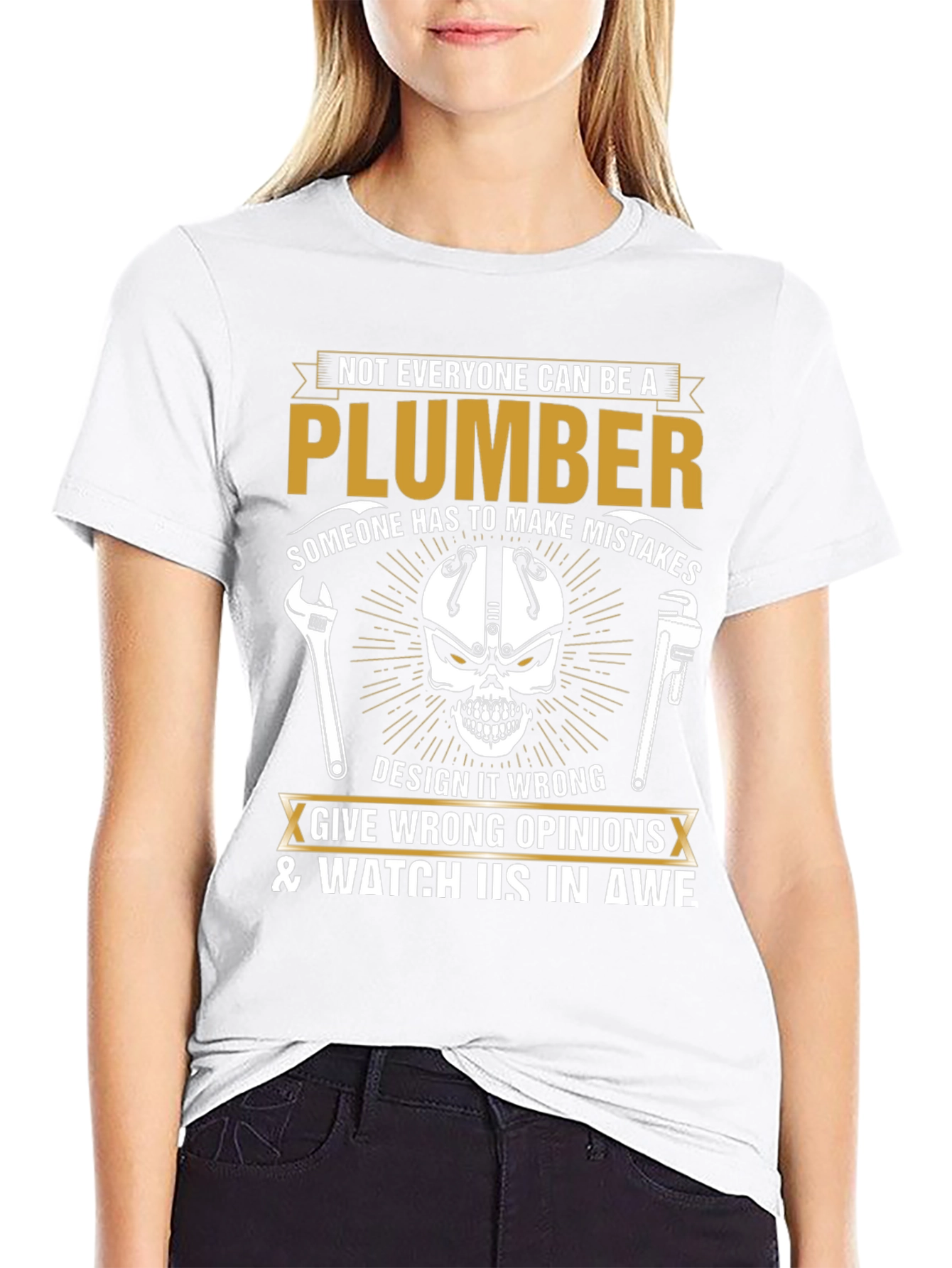 Plumber T-Shirt - Humorous Graphic Tee