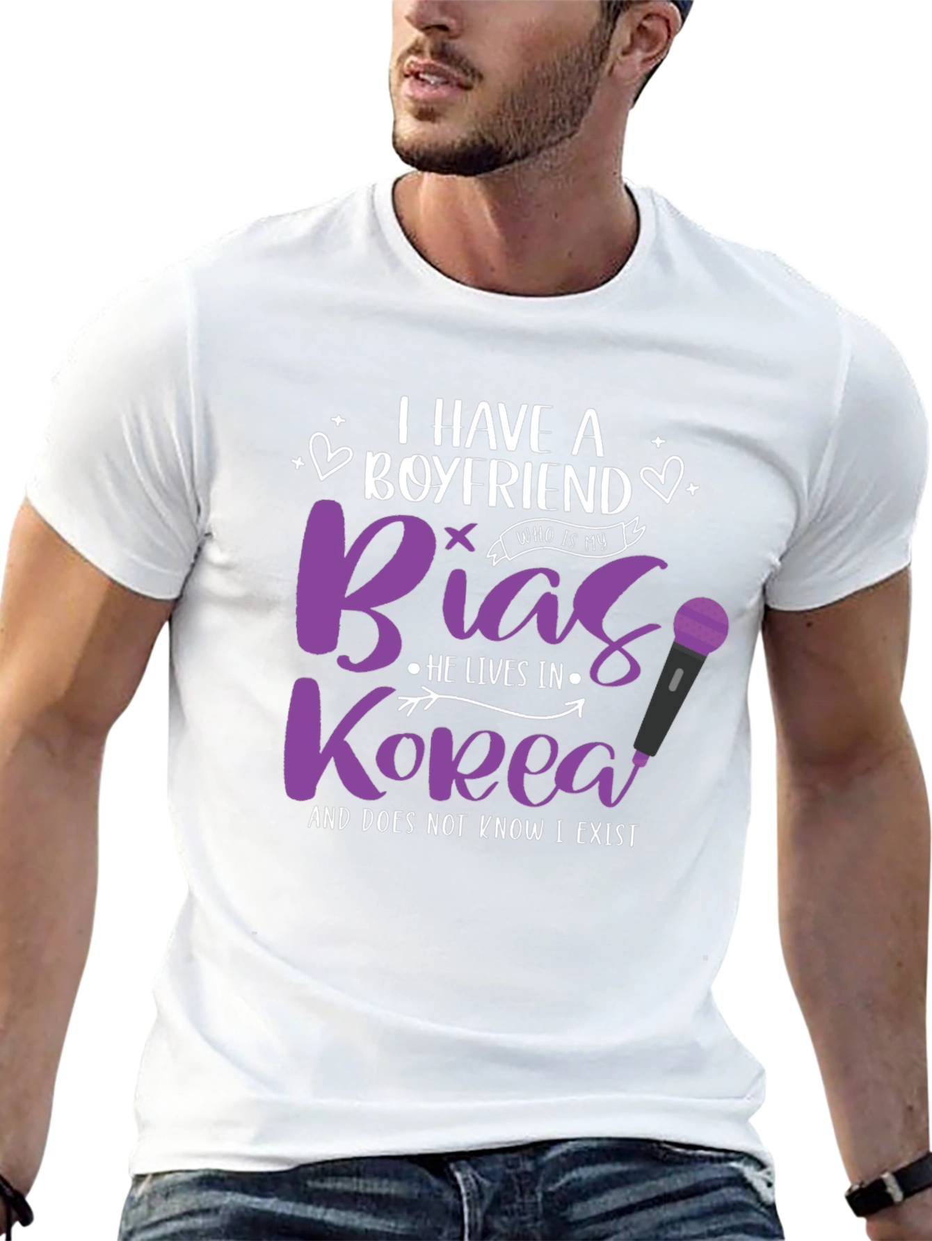 I Have A Boyfriend Bias Korea T-Shirt