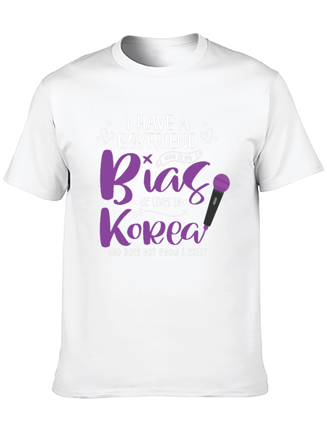 I Have A Boyfriend Bias Korea T-Shirt