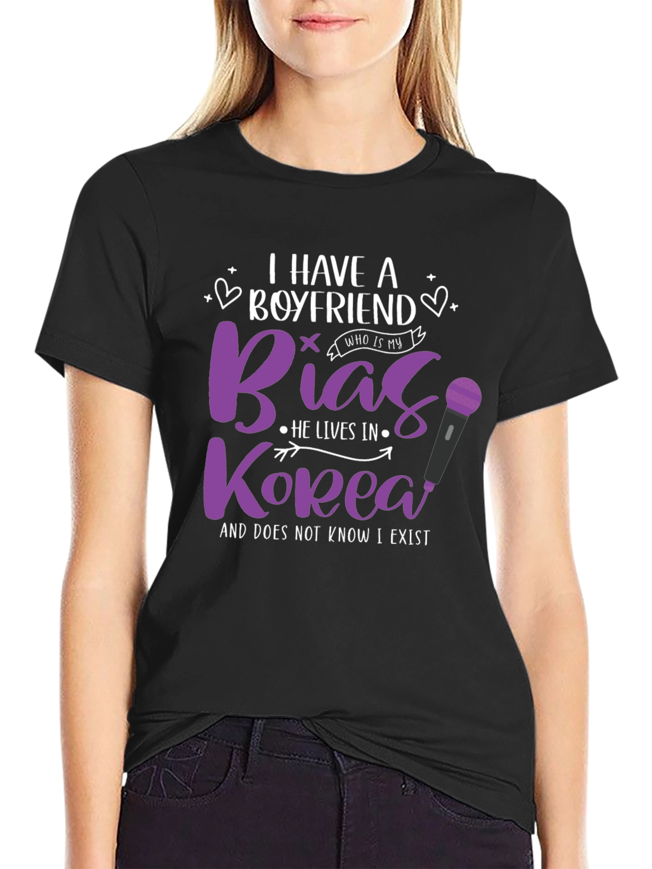 I Have A Boyfriend Bias Korea T-Shirt
