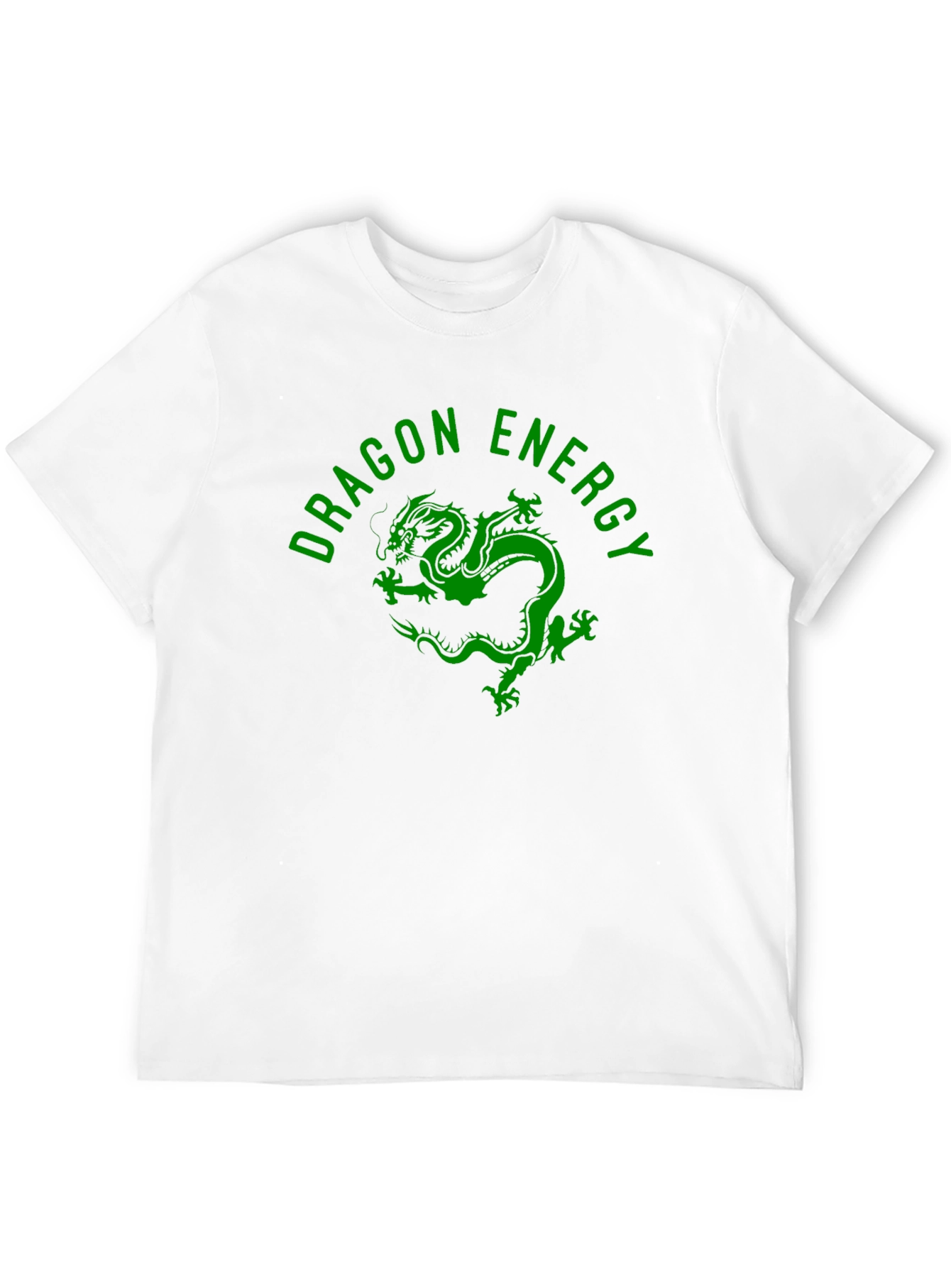 Dragon Energy Graphic Tee - Black Cotton Blend