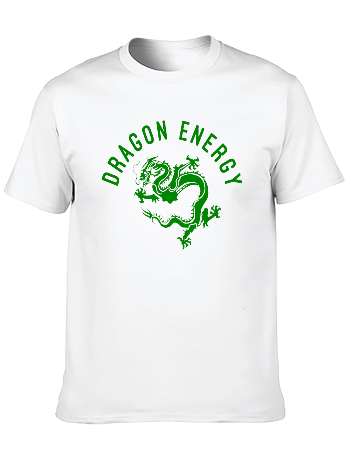 Dragon Energy Graphic Tee - Black Cotton Blend
