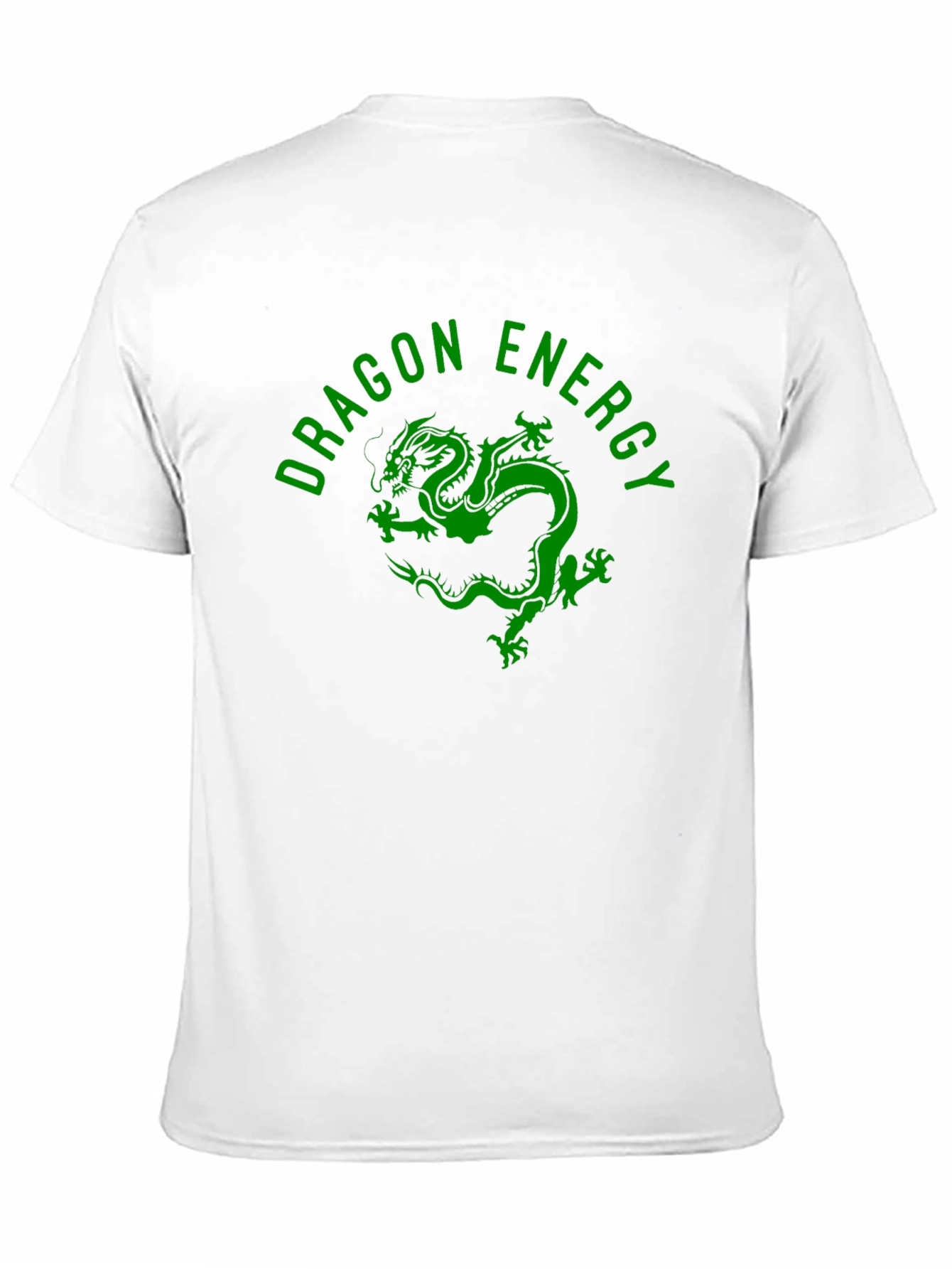 Dragon Energy Graphic Tee - Black Cotton Blend