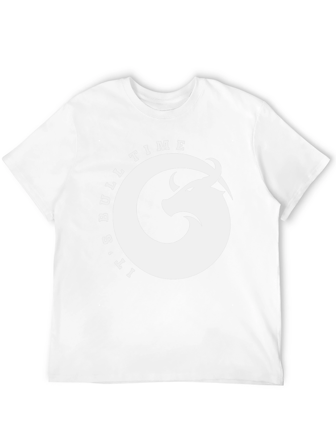 Bull Time Black Graphic Tee