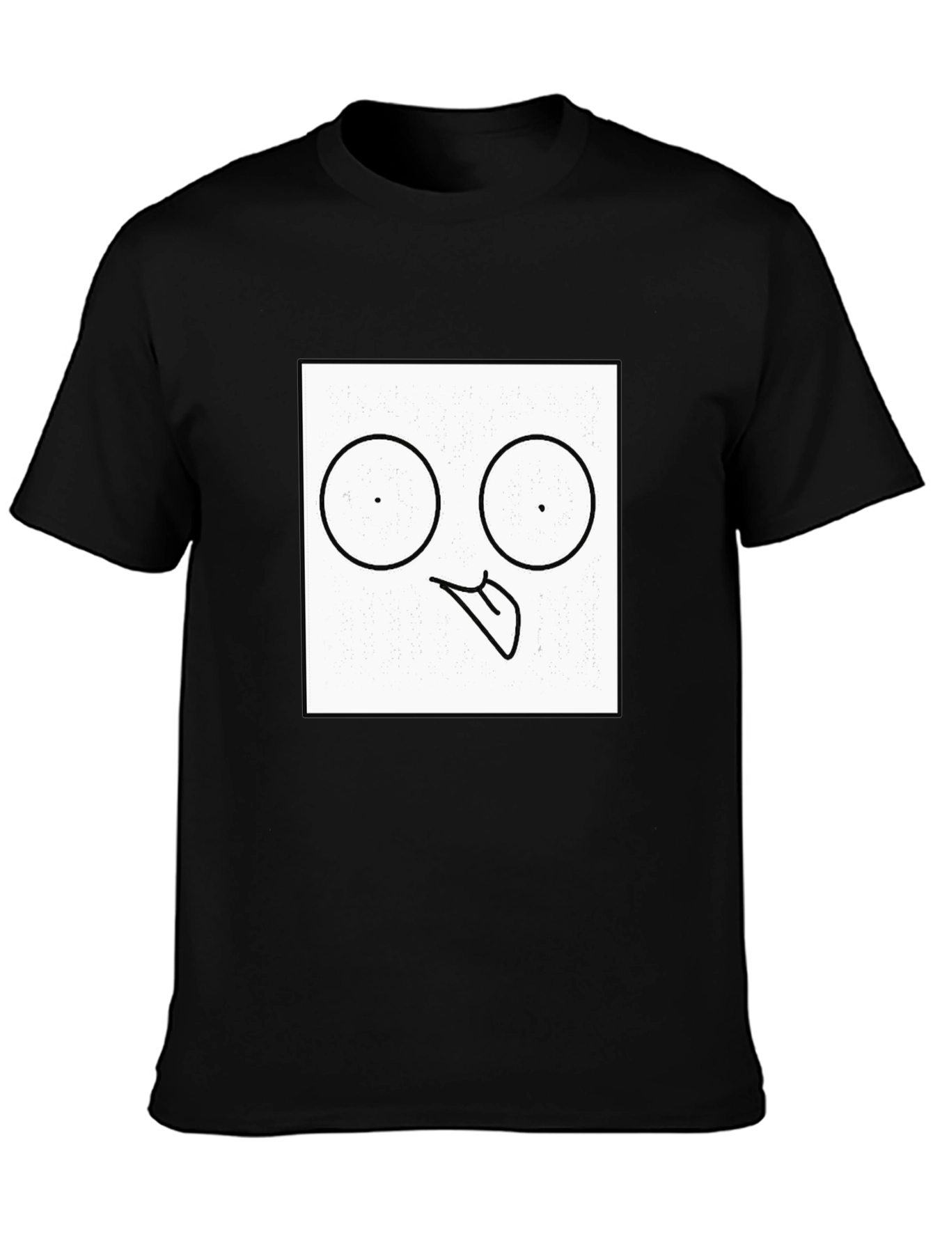 Funny Face Black T-Shirt