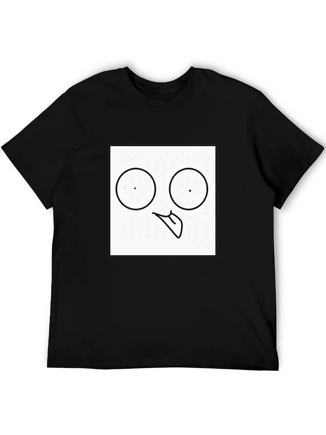 Funny Face Black T-Shirt