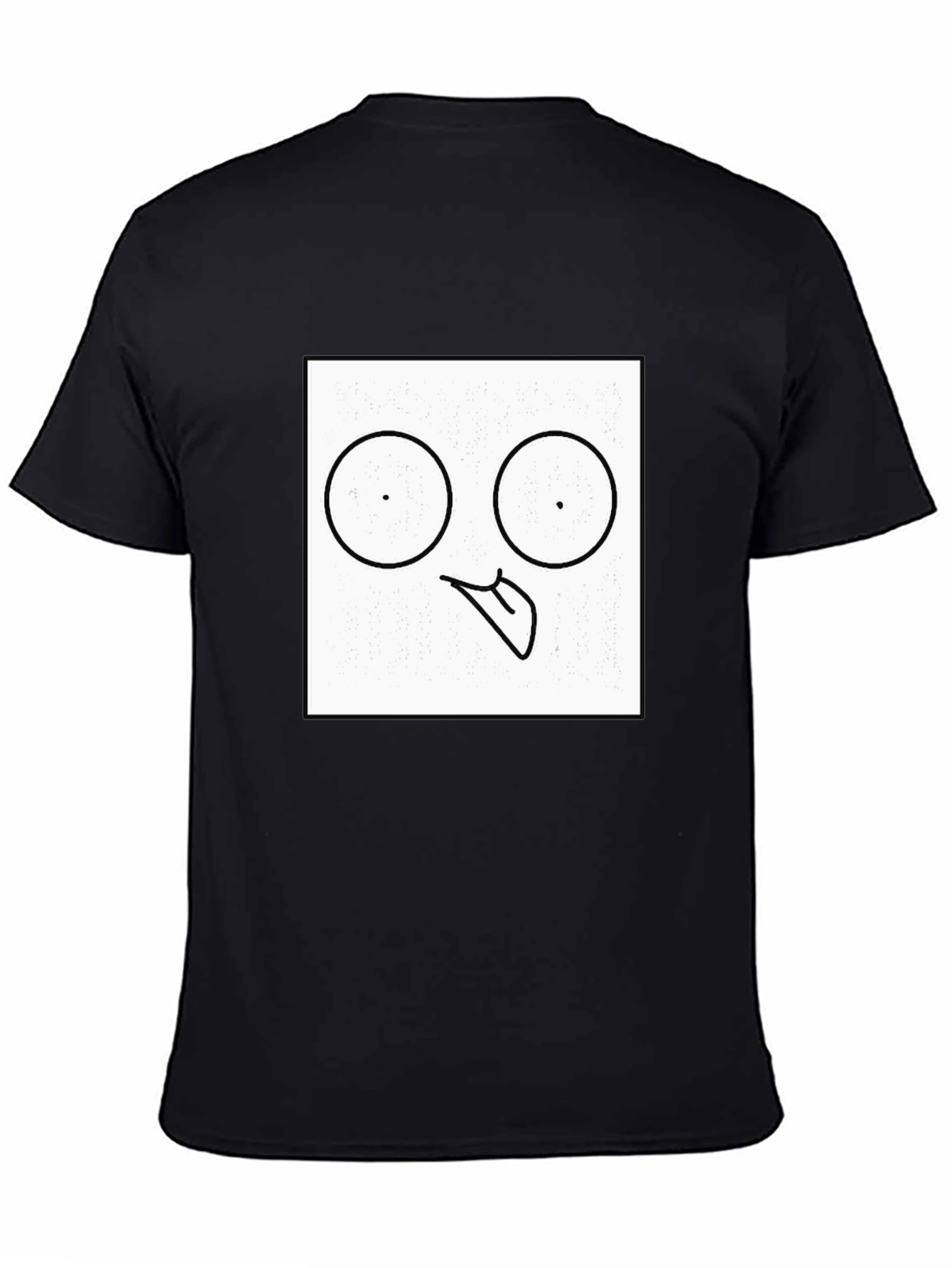 Funny Face Black T-Shirt